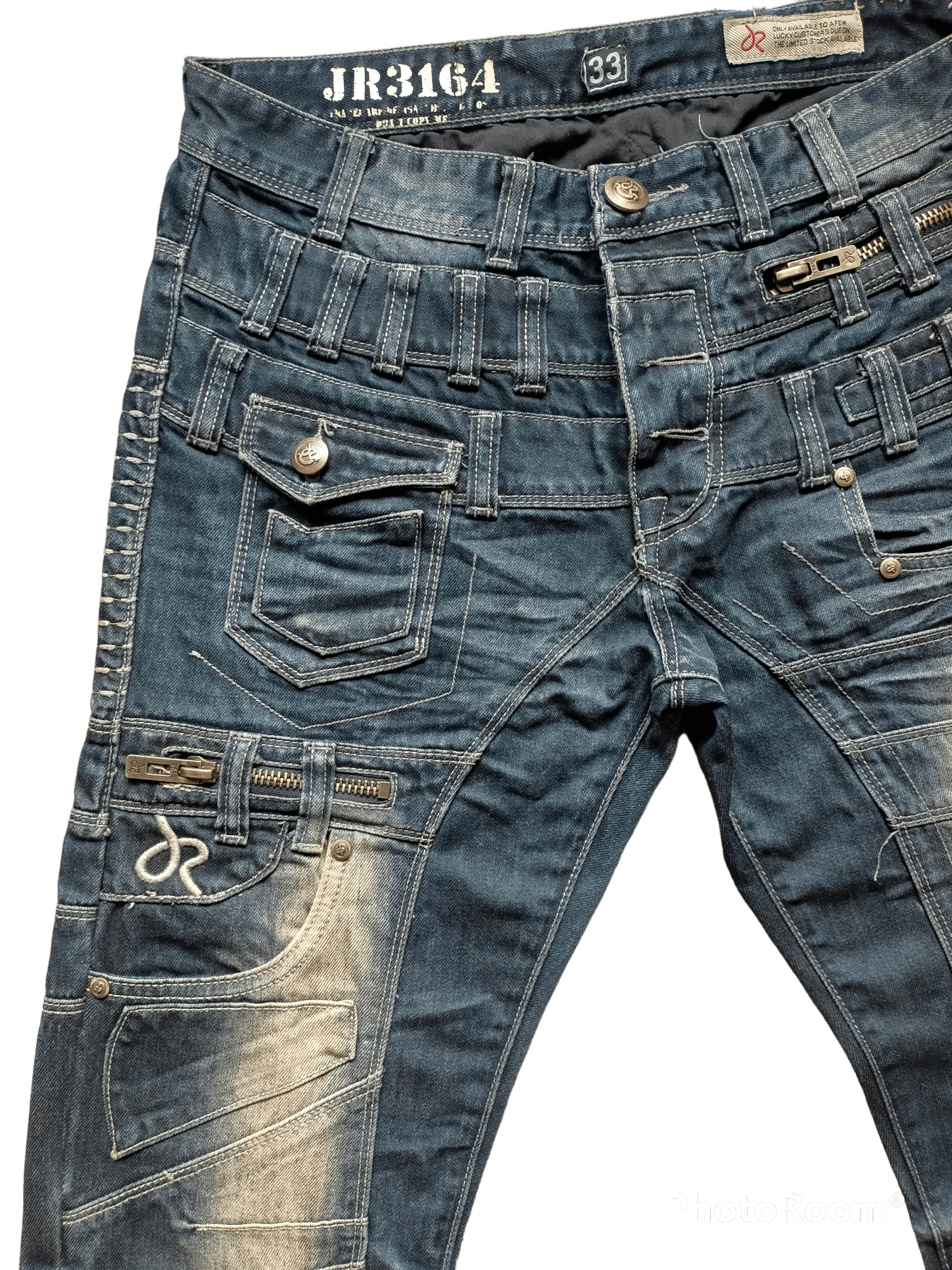 If Six Was Nine × Japanese Brand Banana Jeans Flare By J Rag Industry Curve Leg Size US 33 - 8 Thumbnail