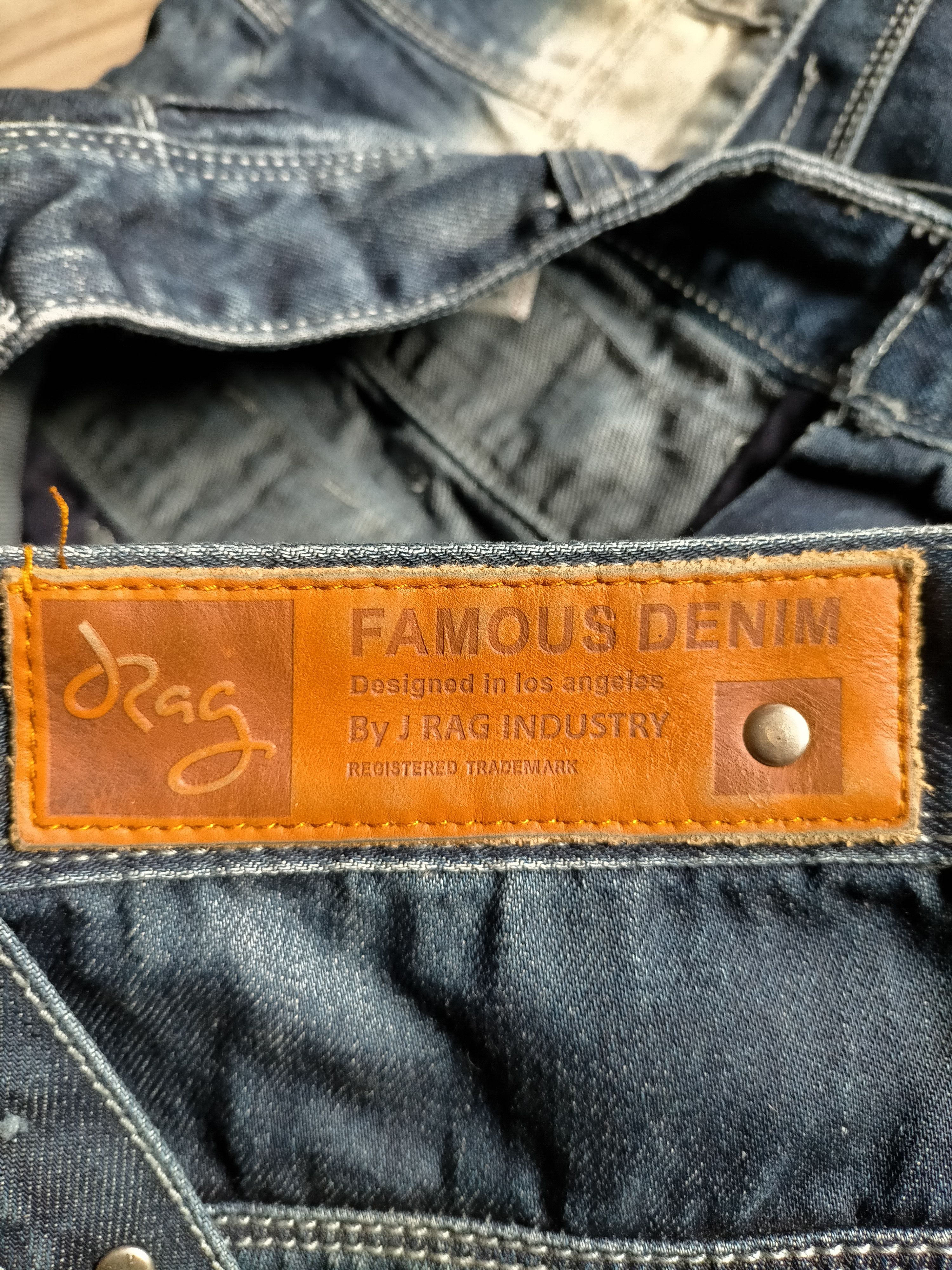 If Six Was Nine × Japanese Brand Banana Jeans Flare By J Rag Industry Curve Leg Size US 33 - 18 Thumbnail
