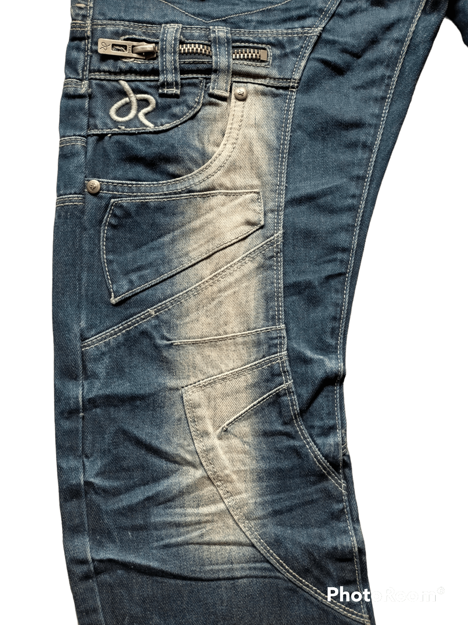 If Six Was Nine × Japanese Brand Banana Jeans Flare By J Rag Industry Curve Leg Size US 33 - 10 Thumbnail
