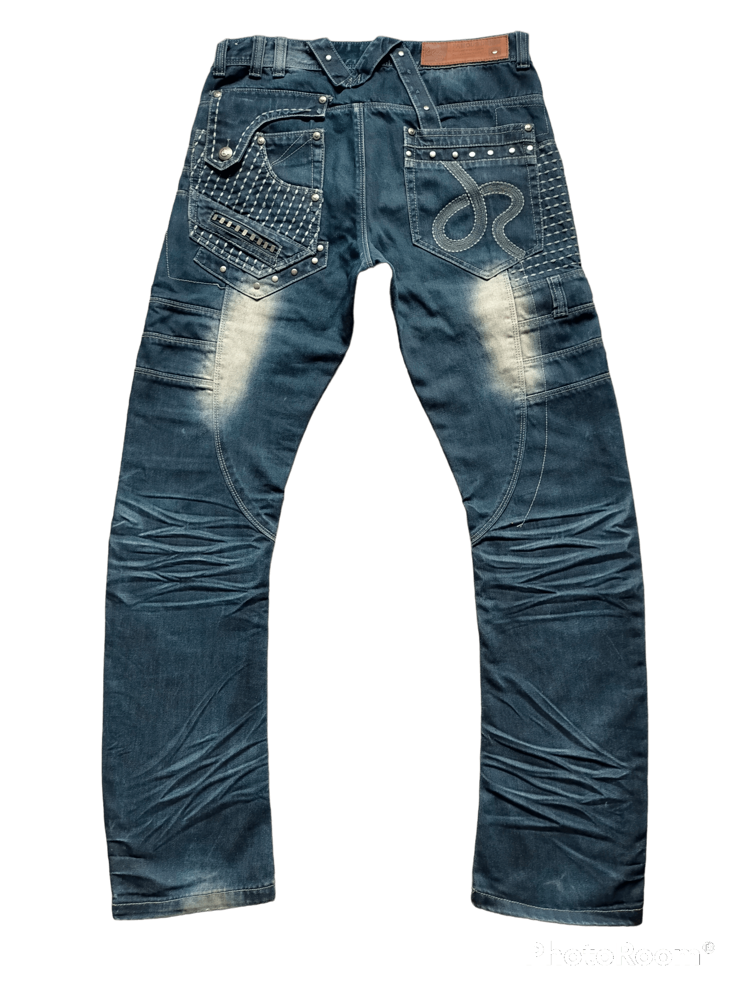 If Six Was Nine × Japanese Brand Banana Jeans Flare By J Rag Industry Curve Leg Size US 33 - 2 Thumbnail