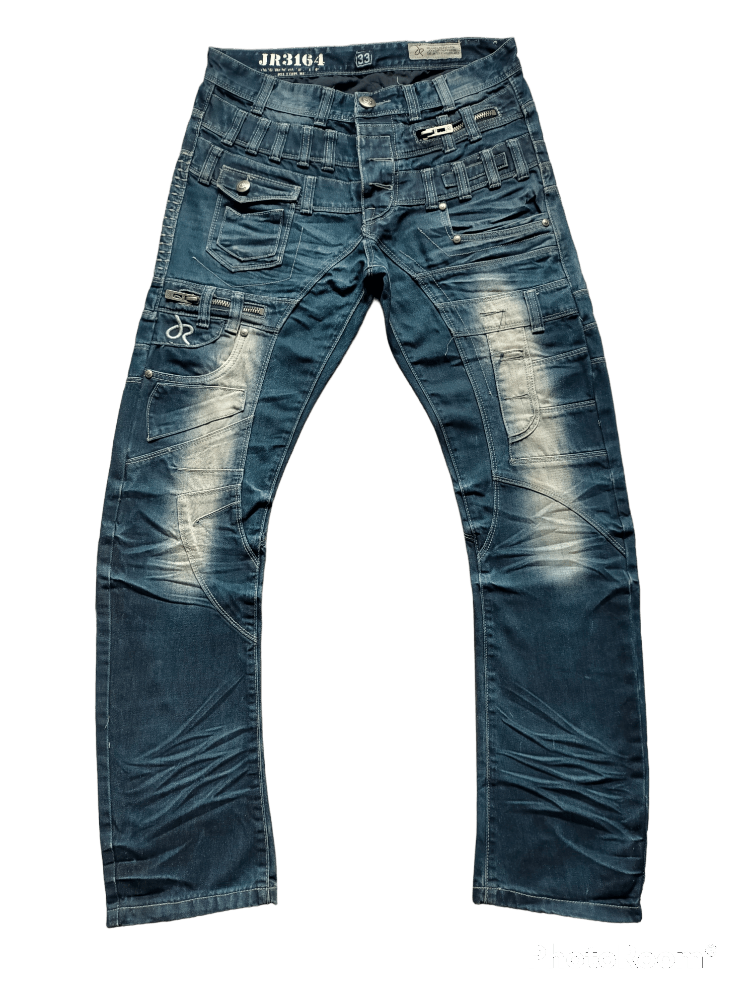 If Six Was Nine × Japanese Brand Banana Jeans Flare By J Rag Industry Curve Leg Size US 33 - 1 Thumbnail