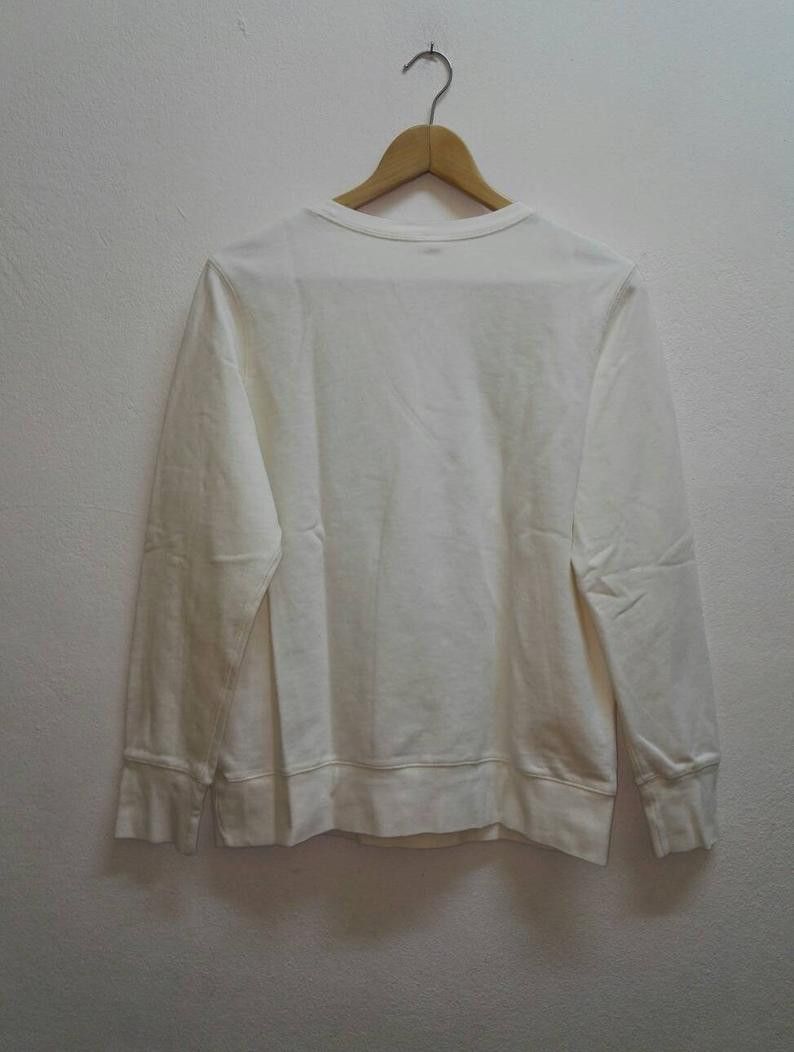 Alpha Industries Sweatshirt ALPHABTBAGS Dothe Twist white colour (ss078) Size XL / US 12-14 / IT 48-50 - 3 Thumbnail