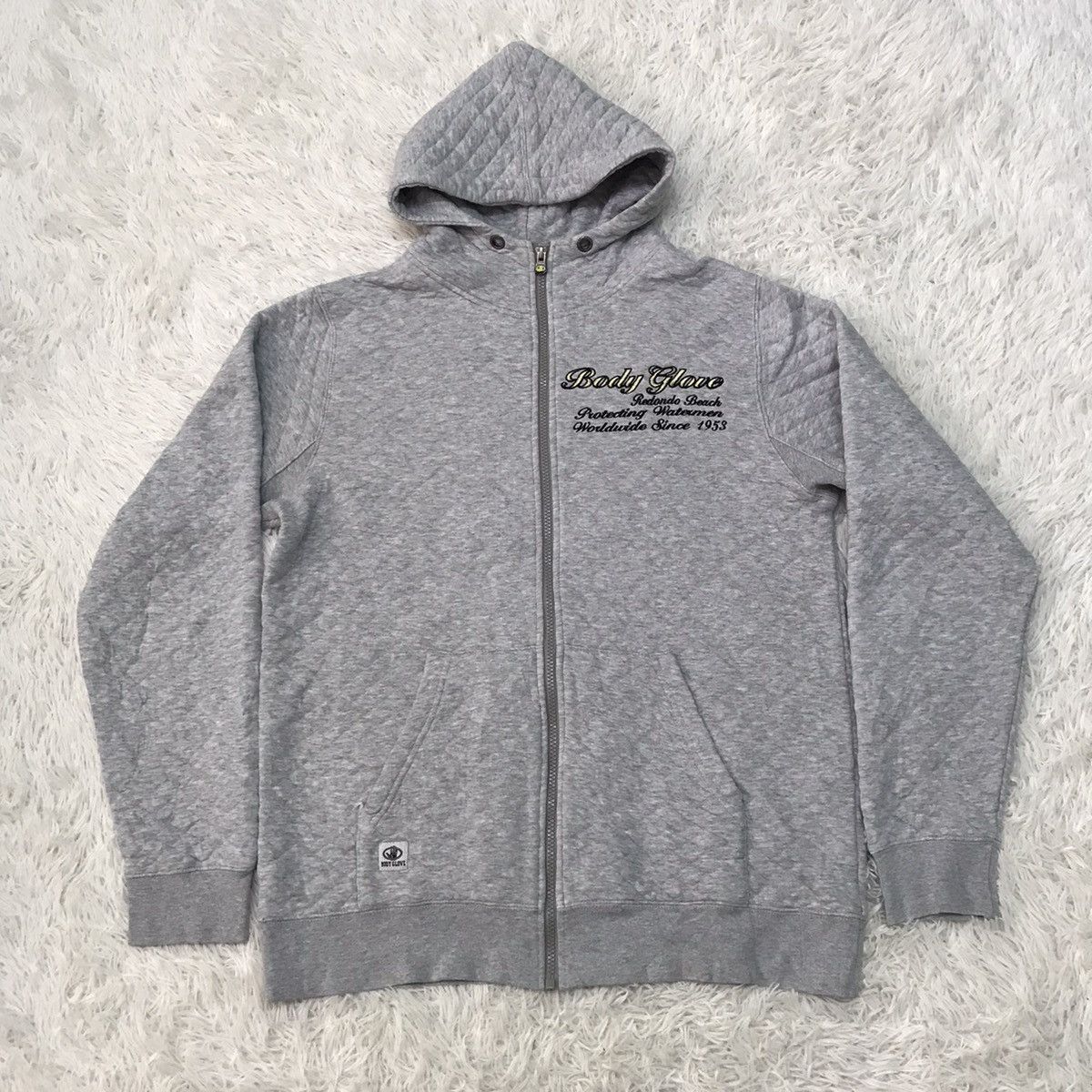 Body Glove Rare!! Body Glove California Hoodie Zip Up Sweater Big Logo Size US M / EU 48-50 / 2 - 2 Thumbnail