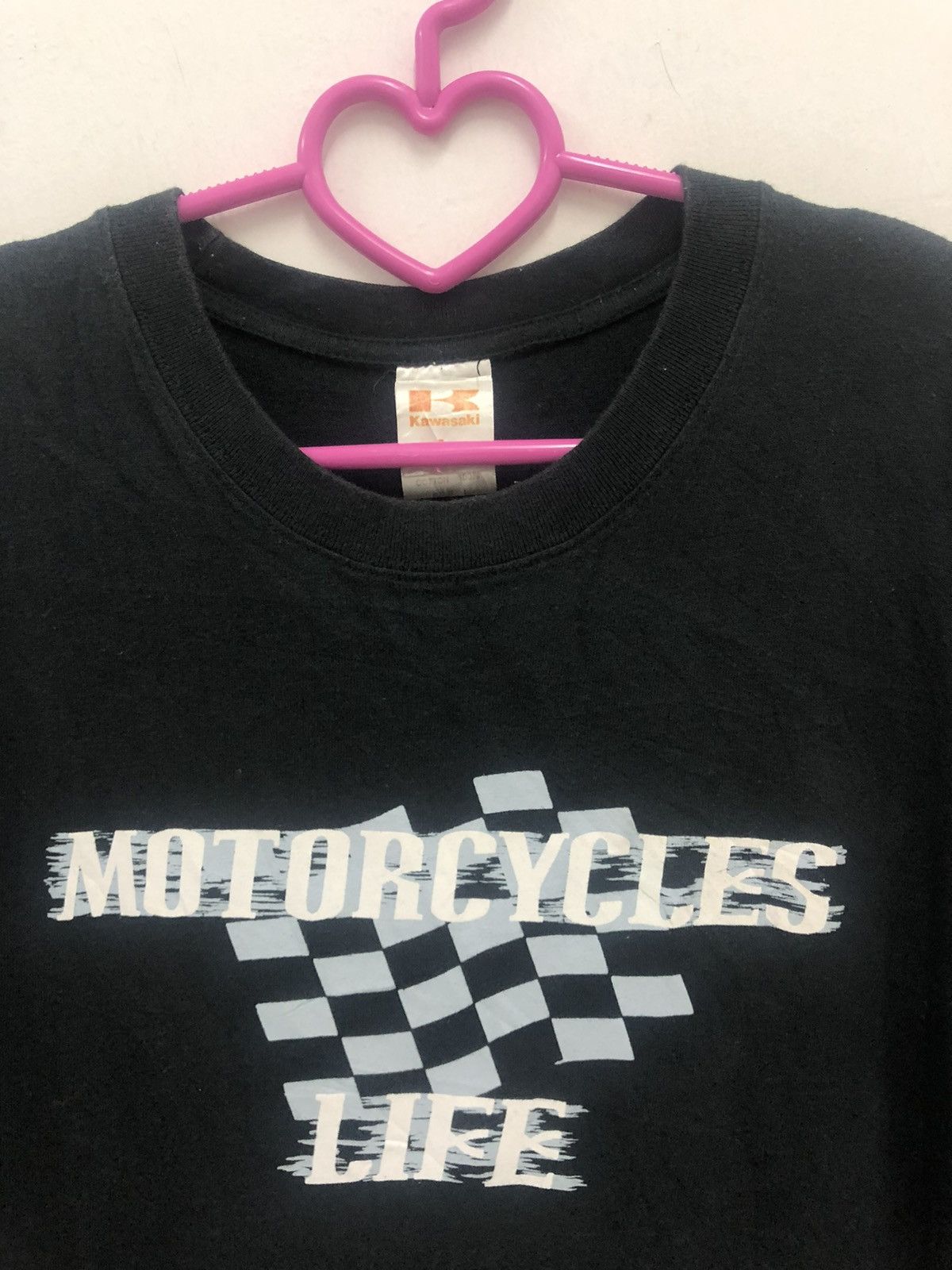 Japanese Brand Rare KAWASAKI Motorcycles Life Speed Max Racing Shirt Size US L / EU 52-54 / 3 - 3 Thumbnail