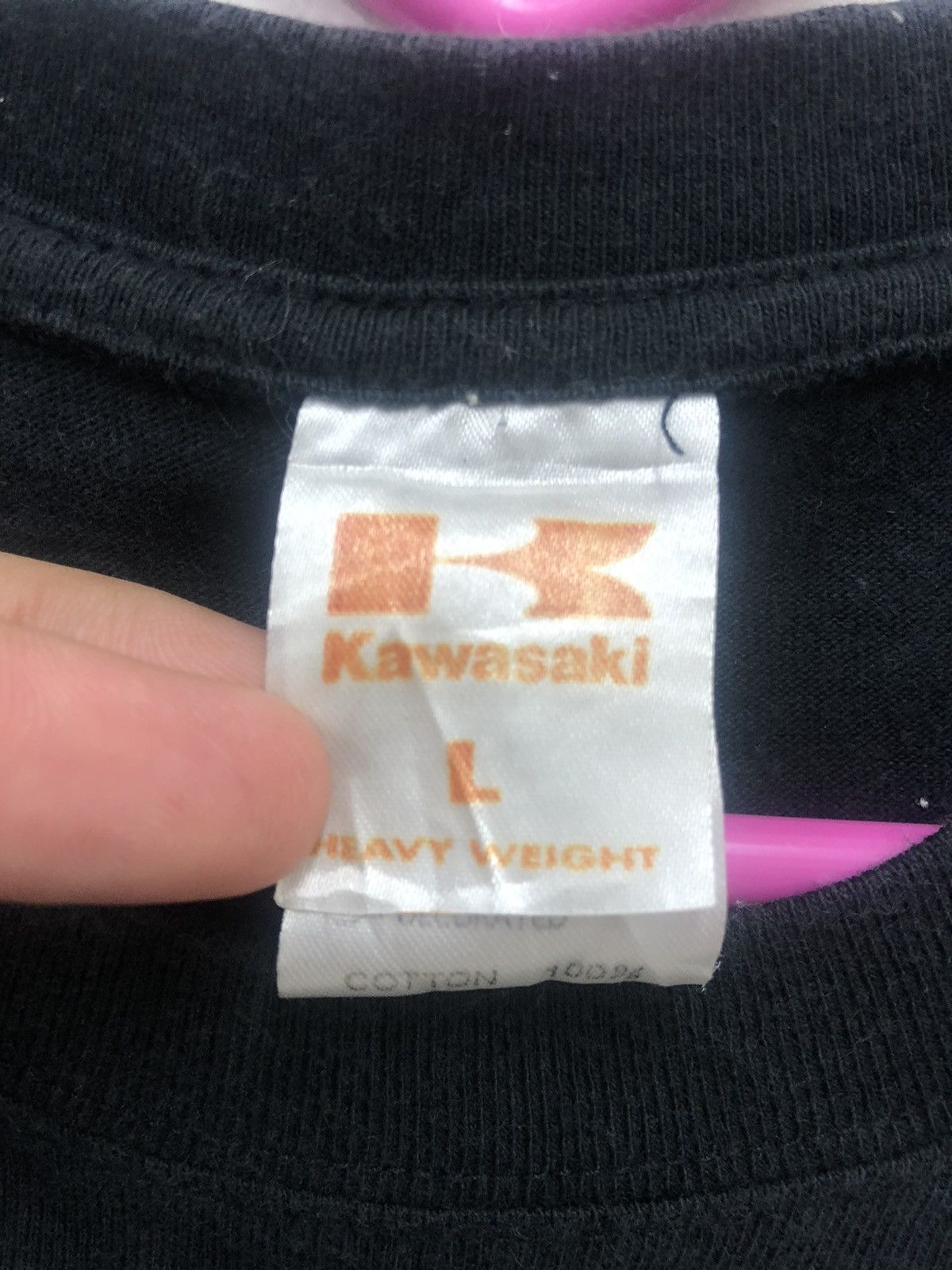 Japanese Brand Rare KAWASAKI Motorcycles Life Speed Max Racing Shirt Size US L / EU 52-54 / 3 - 4 Thumbnail