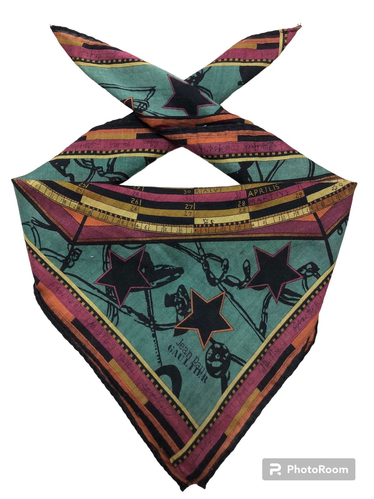 Jean Paul Gaultier Handkerchief Full Print