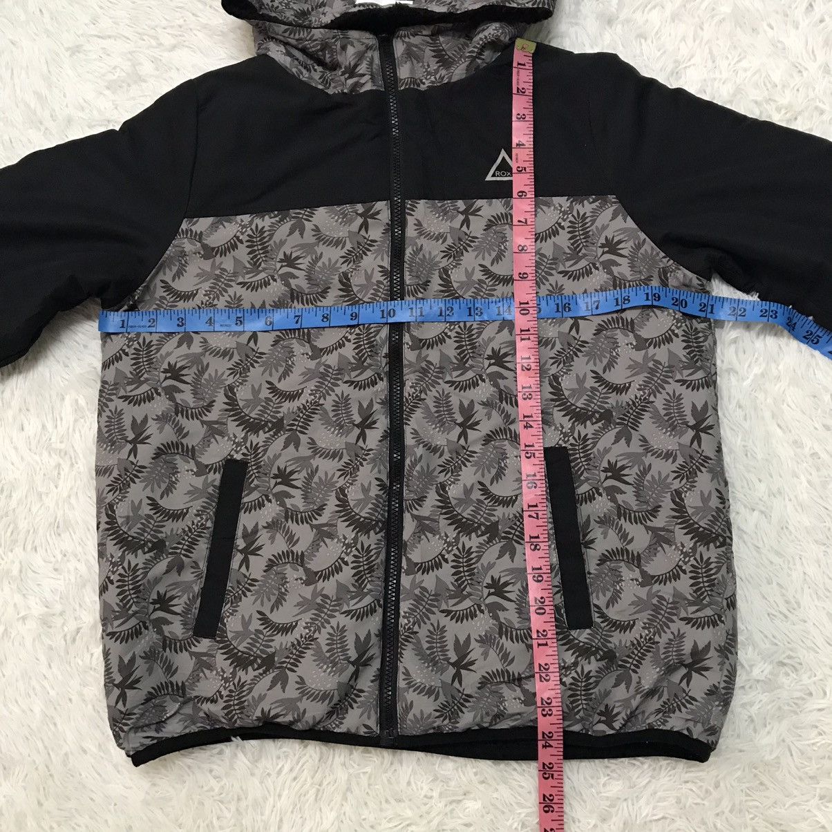 Japanese Brand Roxy reversible hoodie jacket Size US M / EU 48-50 / 2 - 6 Thumbnail