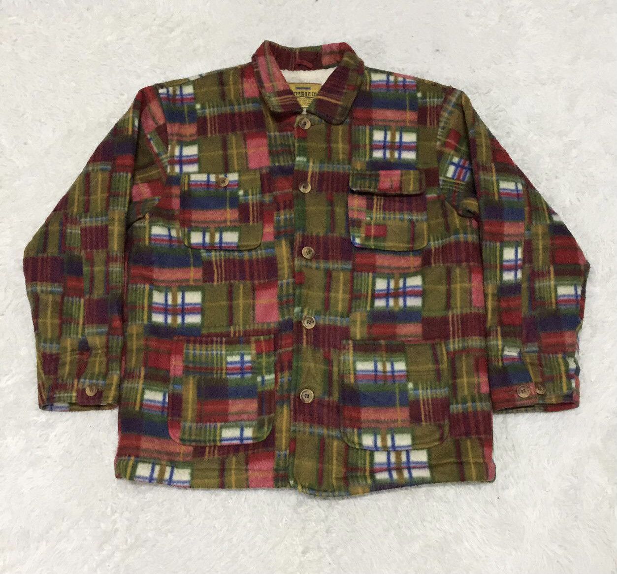 Japanese Brand Greeman co sherpa jacket Size US L / EU 52-54 / 3 - 11 Thumbnail