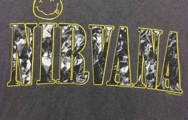 Band Tees Vintage 1997 Nirvana smile album tour shirt Size US M / EU 48-50 / 2 - 3 Thumbnail