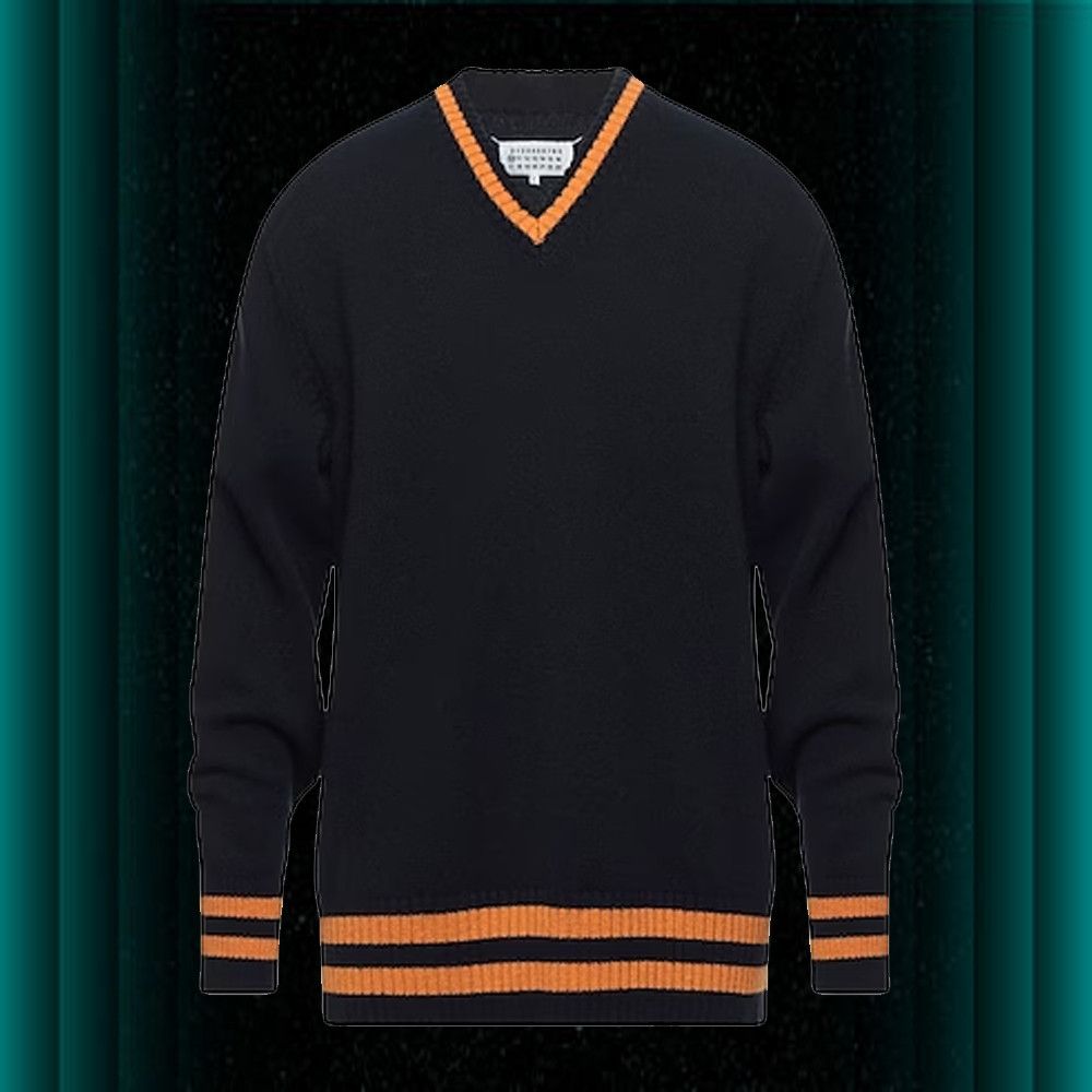 Maison Margiela Sweaters in Midnight Blue Size US XL / EU 56 / 4 - 1 Thumbnail