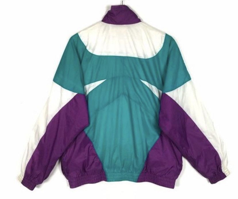 Nike Nike Block windbreaker anarok zipper made in Thailand Size US L / EU 52-54 / 3 - 3 Thumbnail