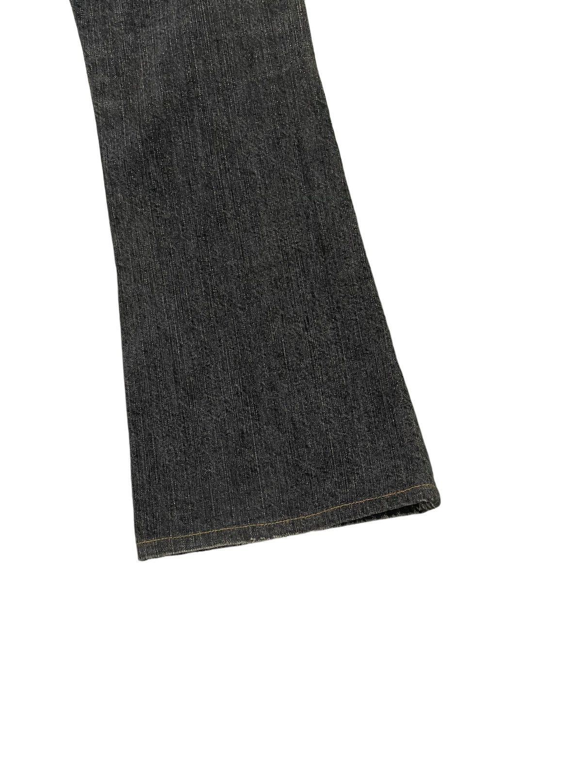 Edwin Flare Jeans Edwin Distress Denim Low Rise Boot Cut 2🟦8 Size US 30 / EU 46 - 14 Thumbnail