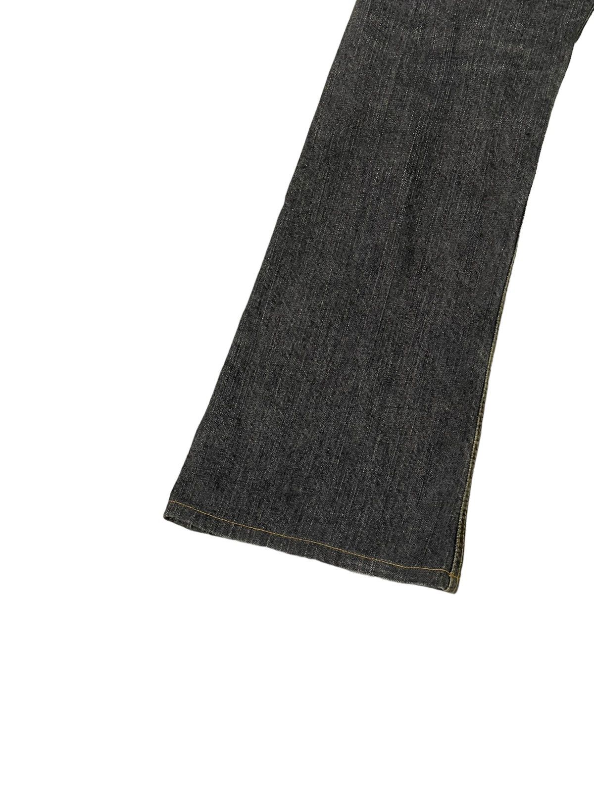 Edwin Flare Jeans Edwin Distress Denim Low Rise Boot Cut 2🟦8 Size US 30 / EU 46 - 15 Thumbnail