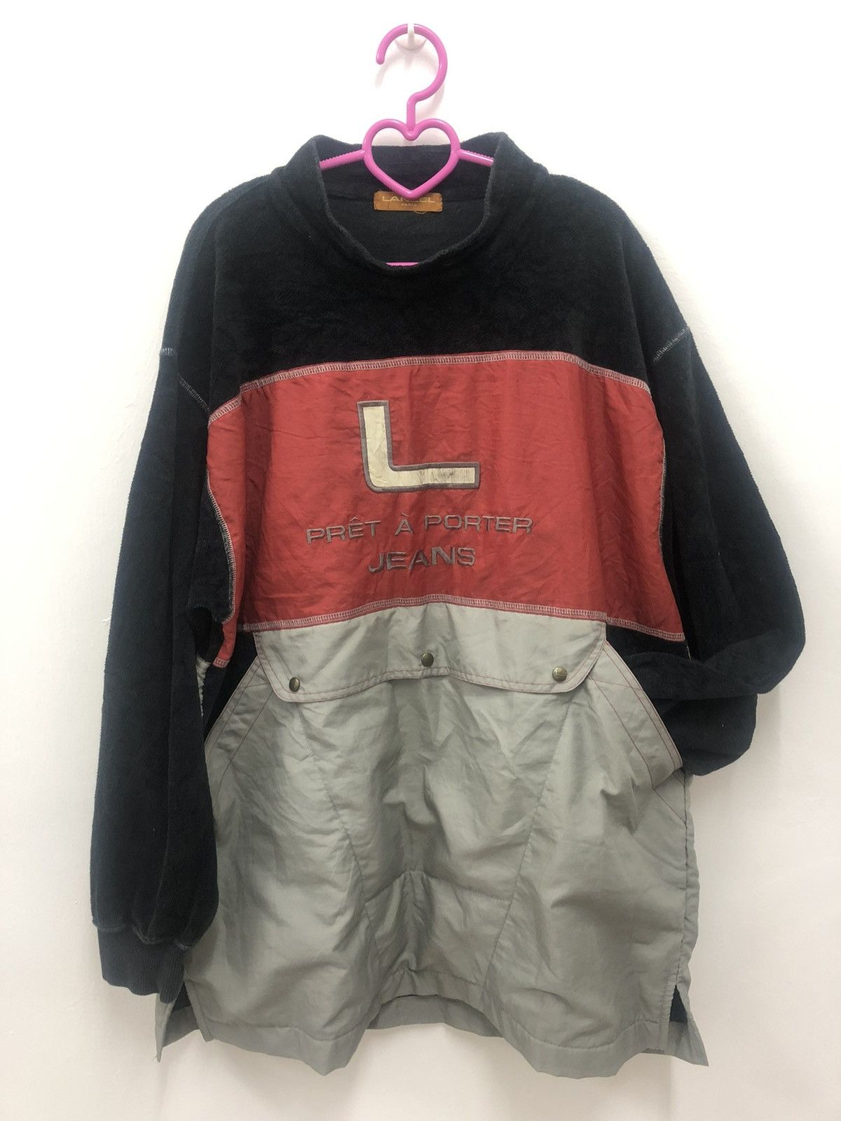 Lancel Rare 90s Vintage LANCEL Pret A Porter Jeans Sweater Jacket Size US M / EU 48-50 / 2 - 1 Thumbnail