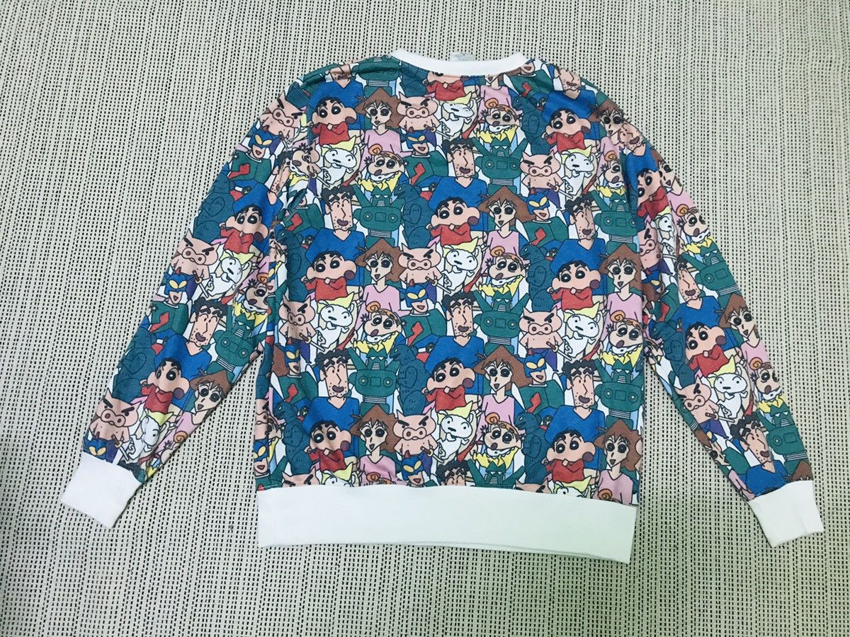 Cartoon Network × Japanese Brand × Vintage ‼️‼️ vintage shinchan family full print Size L / US 10 / IT 46 - 2 Thumbnail