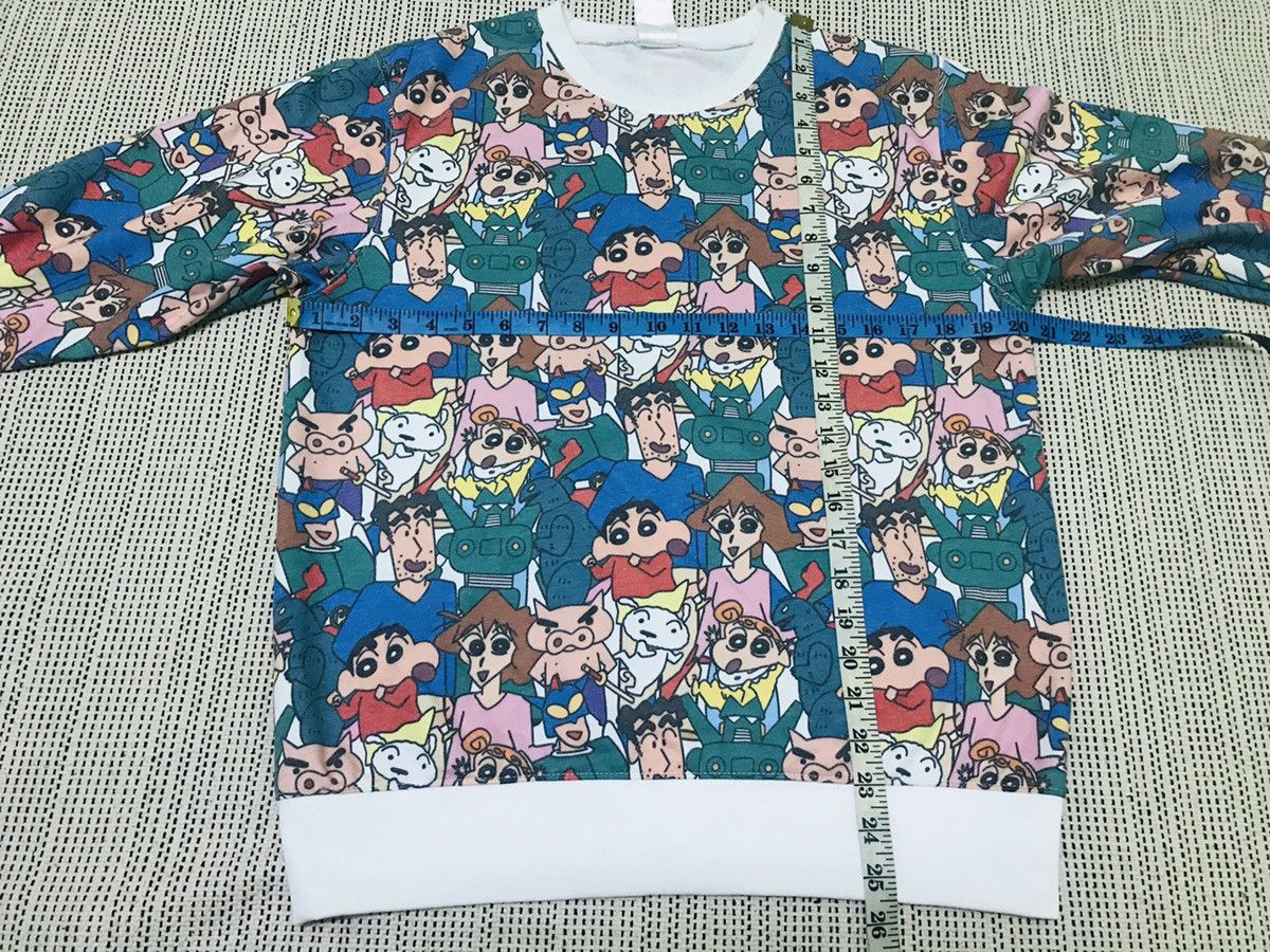 Cartoon Network × Japanese Brand × Vintage ‼️‼️ vintage shinchan family full print Size L / US 10 / IT 46 - 6 Thumbnail