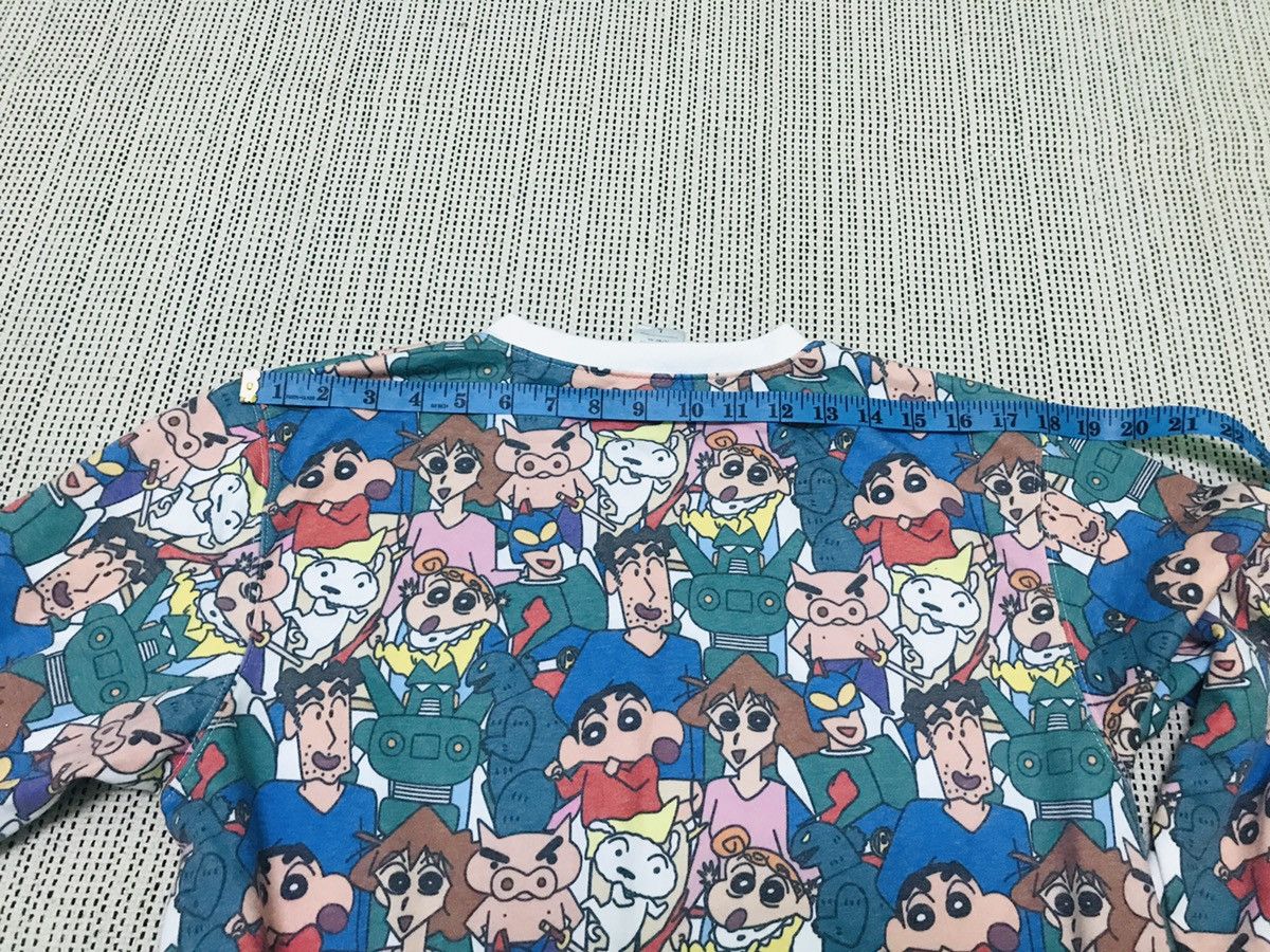 Cartoon Network × Japanese Brand × Vintage ‼️‼️ vintage shinchan family full print Size L / US 10 / IT 46 - 9 Thumbnail
