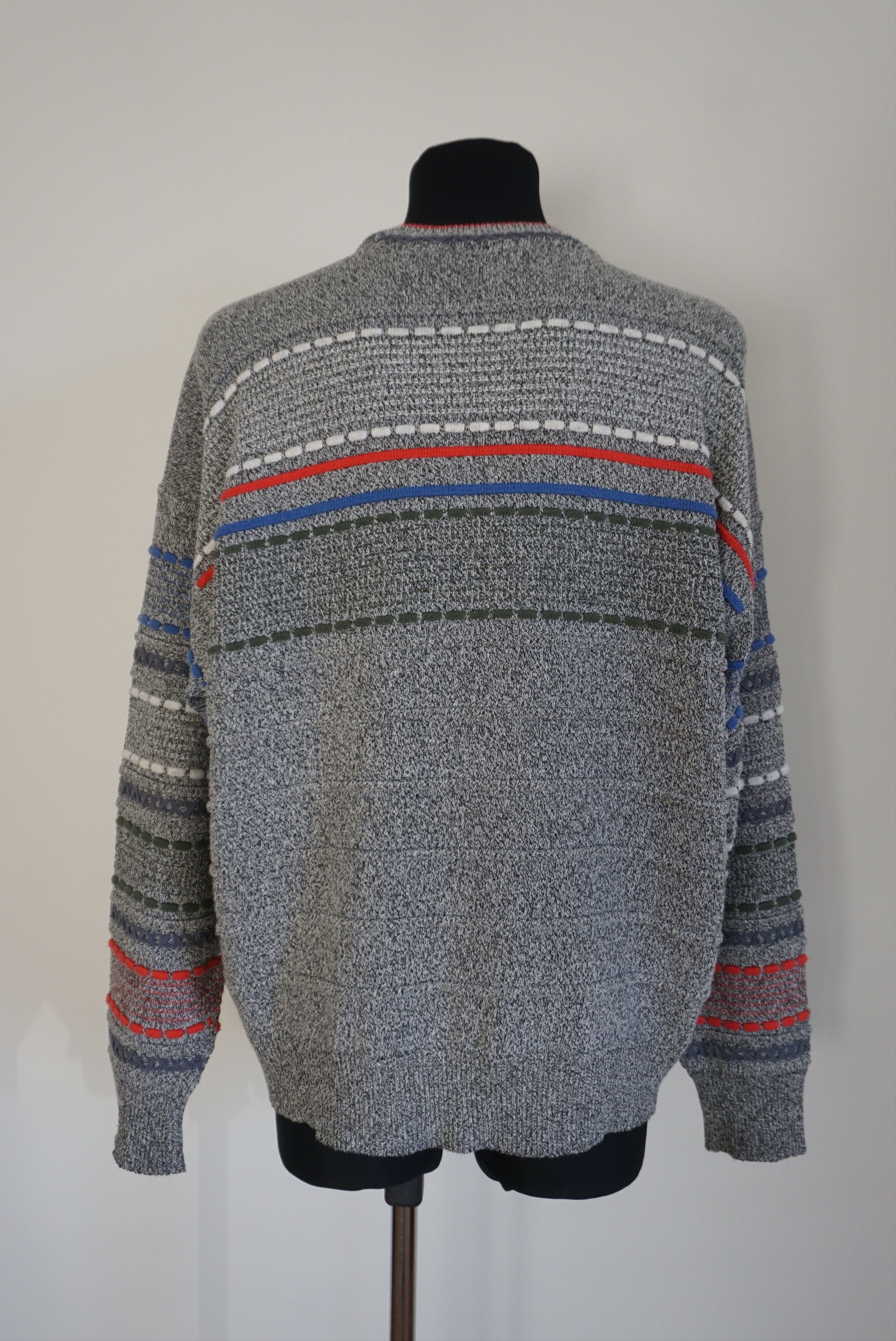 Carlo Colucci vintage Carlo Colucci top 54 44 XL jumper patterned Y2K Size US XL / EU 56 / 4 - 13 Thumbnail