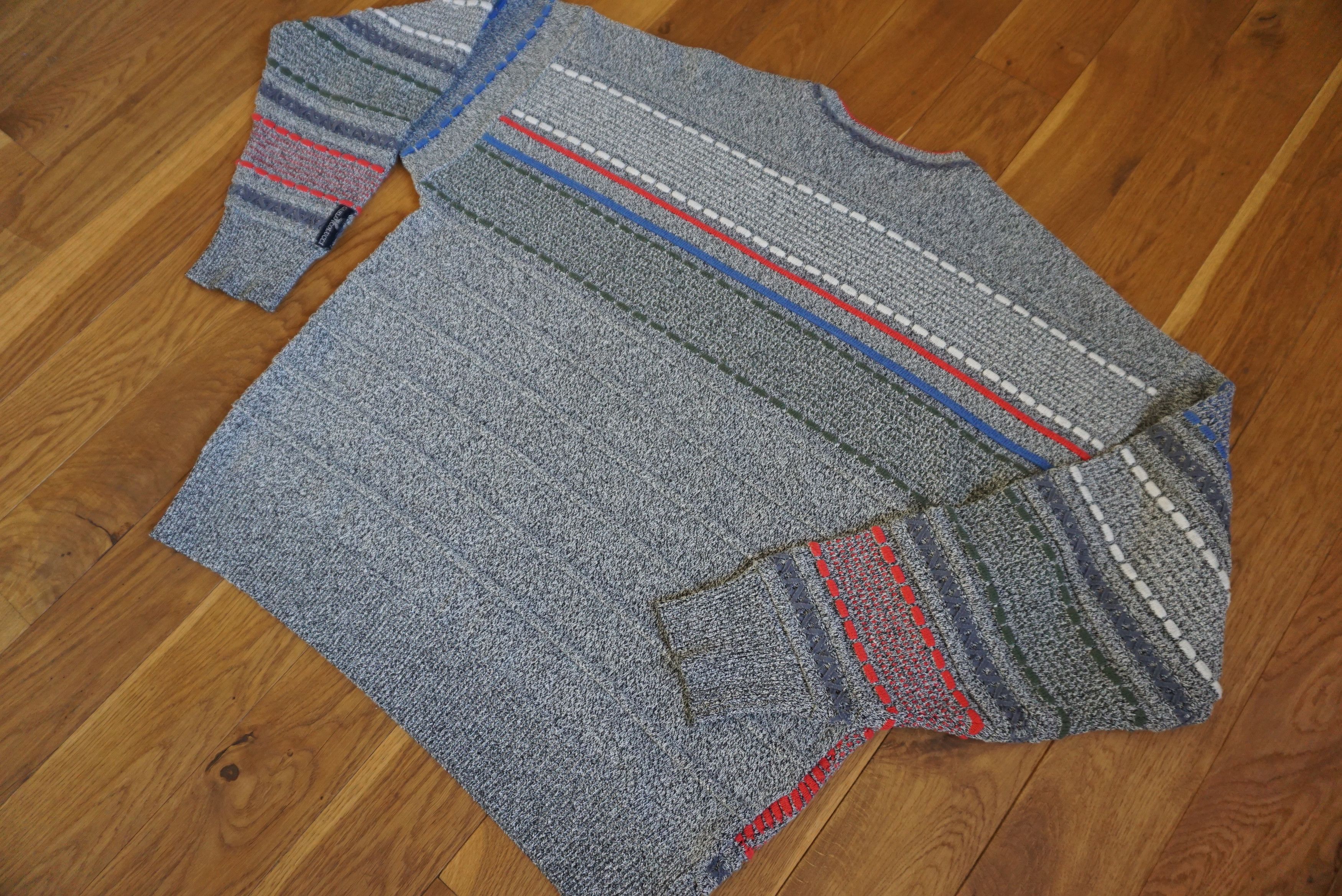 Carlo Colucci vintage Carlo Colucci top 54 44 XL jumper patterned Y2K Size US XL / EU 56 / 4 - 23 Thumbnail