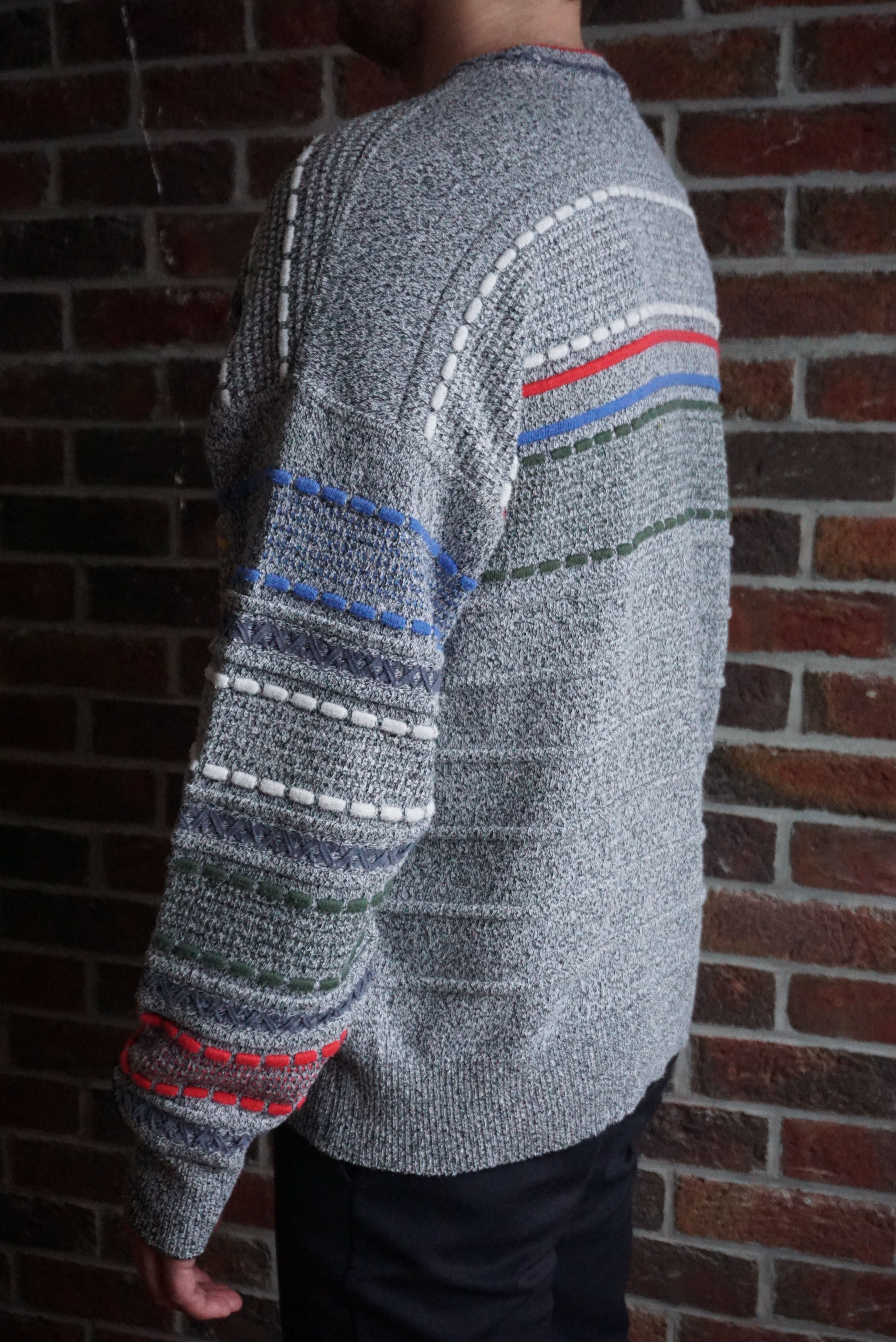 Carlo Colucci vintage Carlo Colucci top 54 44 XL jumper patterned Y2K Size US XL / EU 56 / 4 - 5 Thumbnail