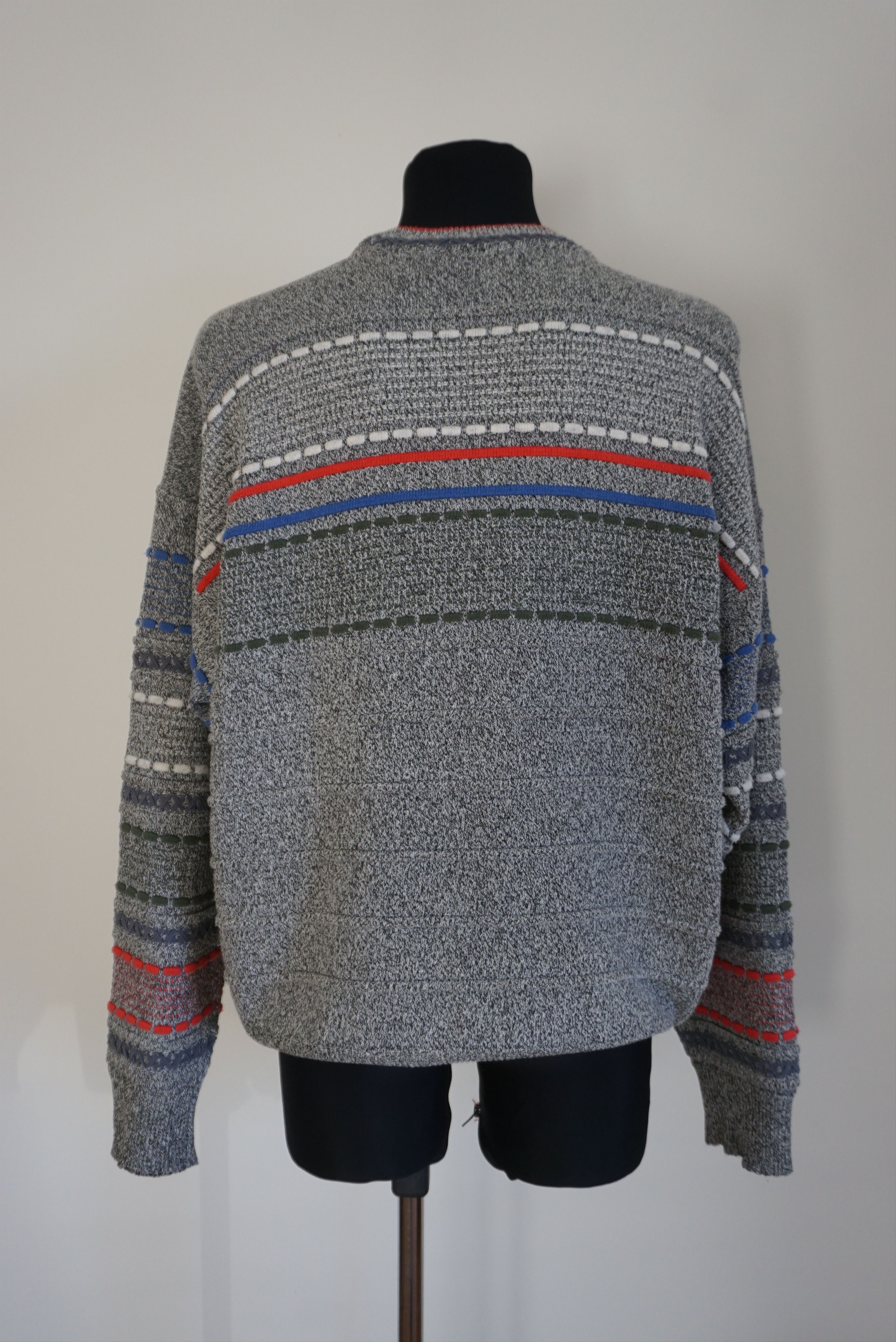 Carlo Colucci vintage Carlo Colucci top 54 44 XL jumper patterned Y2K Size US XL / EU 56 / 4 - 14 Thumbnail