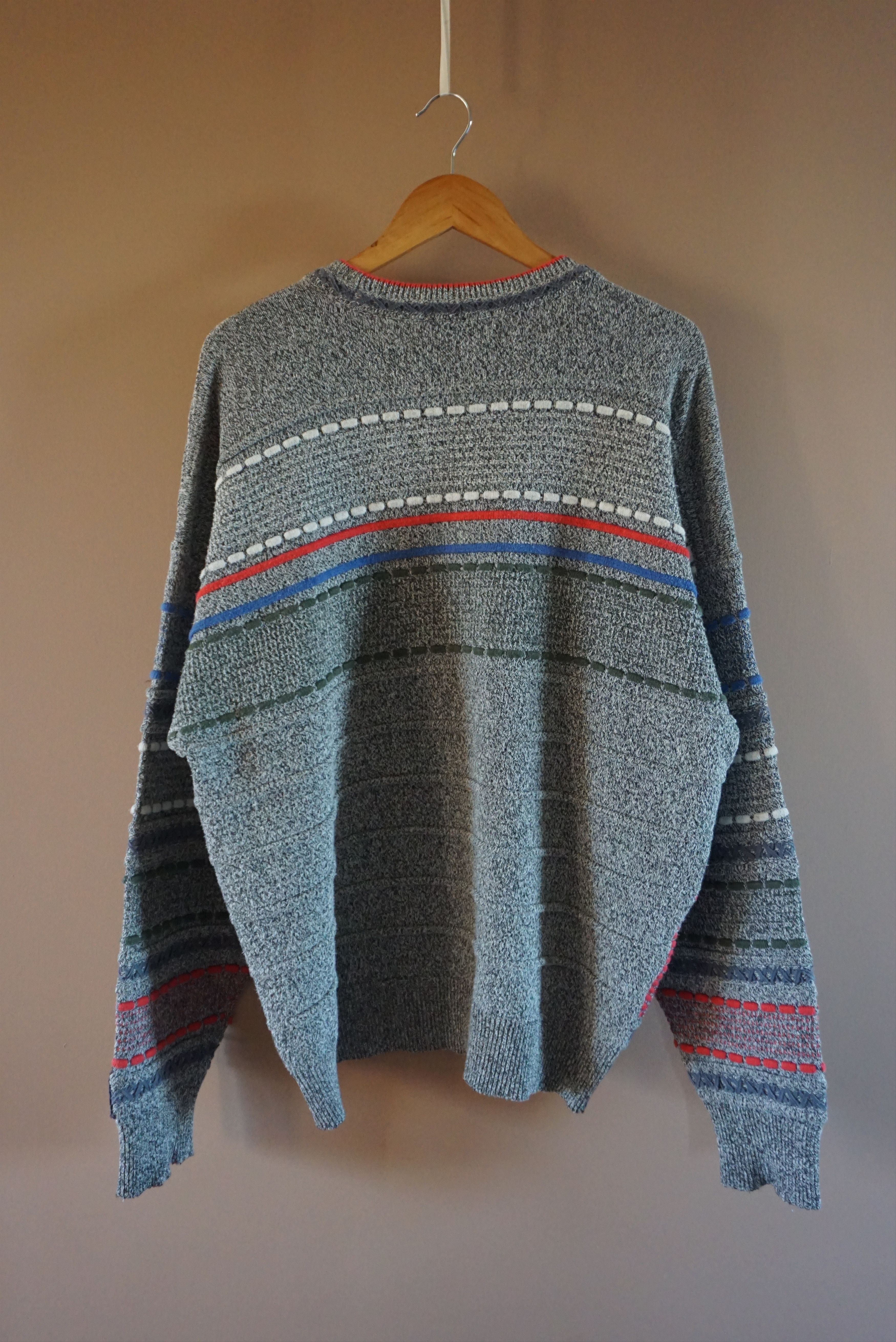 Carlo Colucci vintage Carlo Colucci top 54 44 XL jumper patterned Y2K Size US XL / EU 56 / 4 - 6 Thumbnail