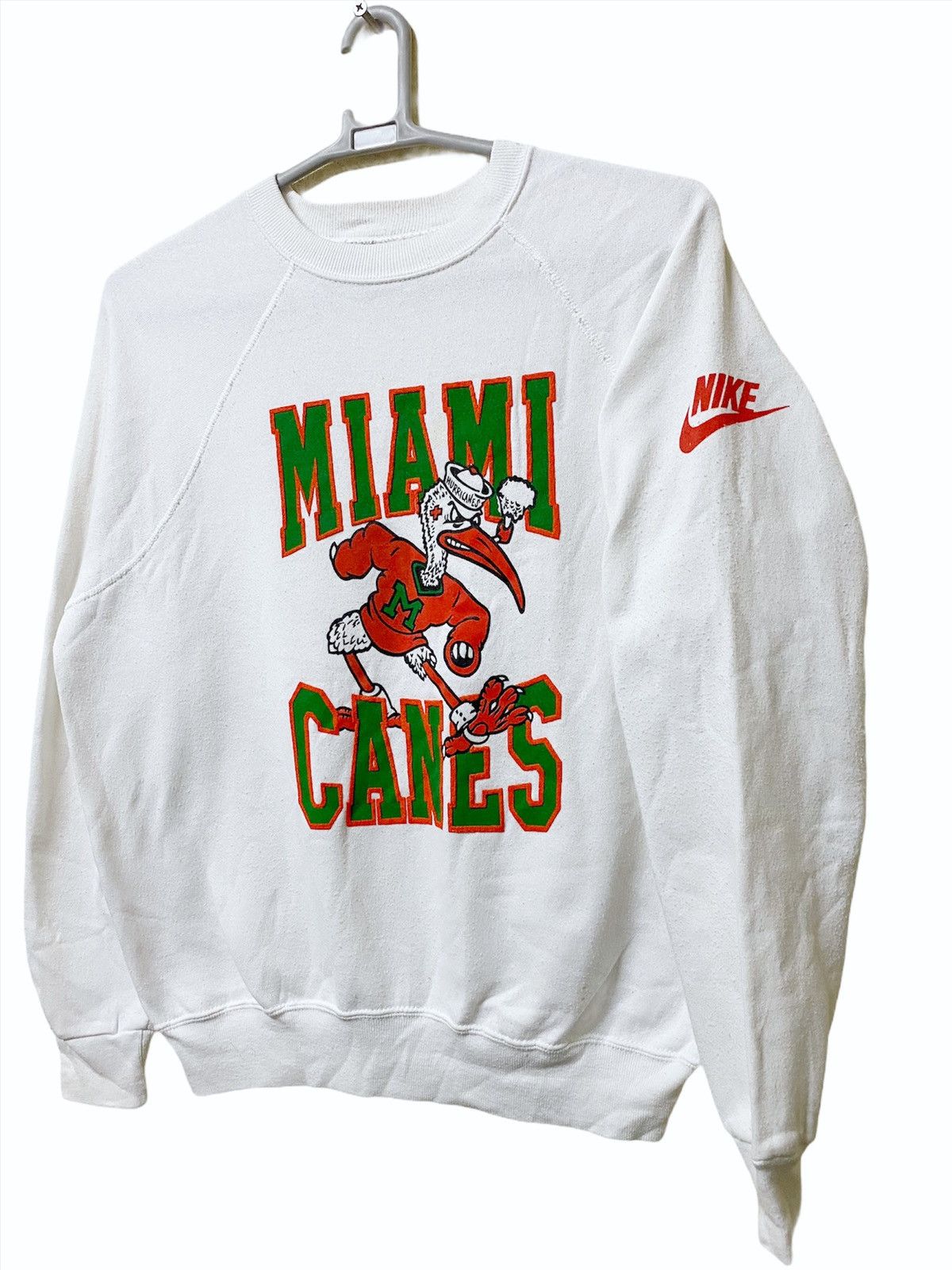 Nike Last drop nike swoosh Miami Hurricanes university sweat Size US L / EU 52-54 / 3 - 2 Thumbnail