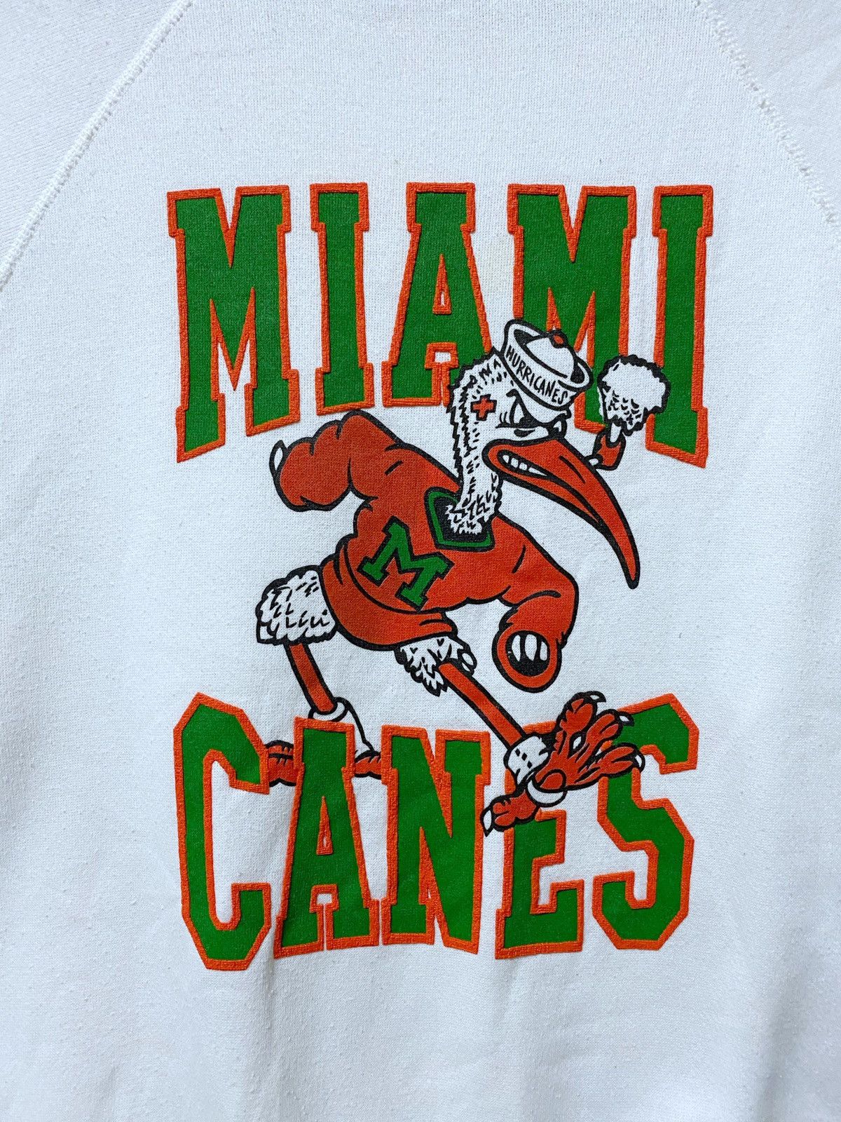 Nike Last drop nike swoosh Miami Hurricanes university sweat Size US L / EU 52-54 / 3 - 3 Thumbnail