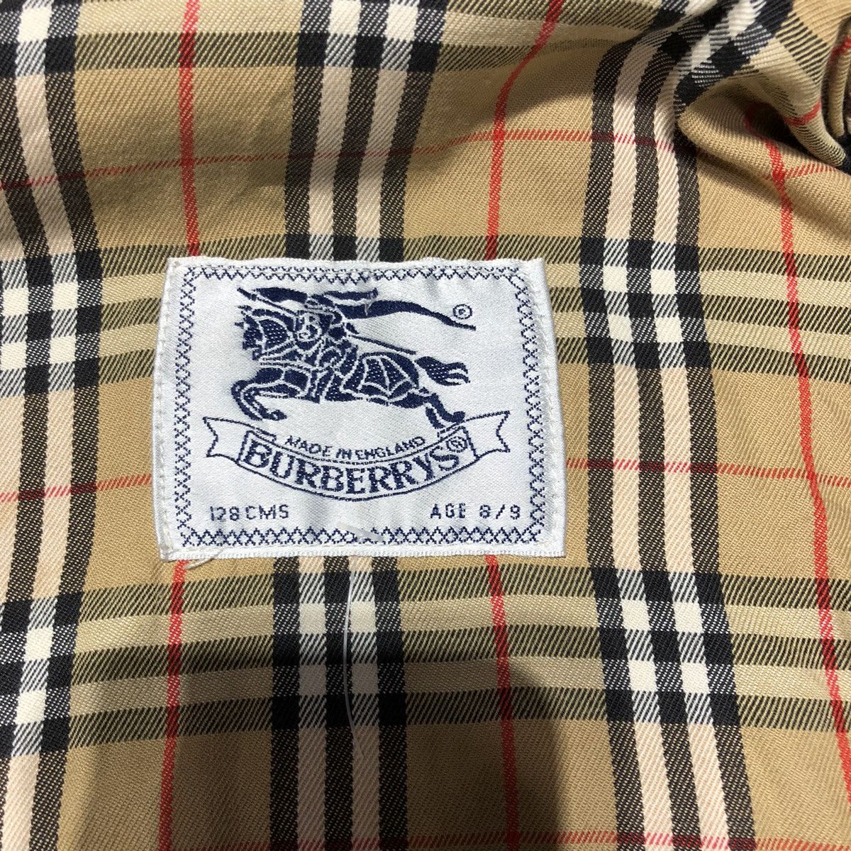 Burberry Vintage Burberrys Nova Check Jacket Size US XS / EU 42 / 0 - 4 Thumbnail