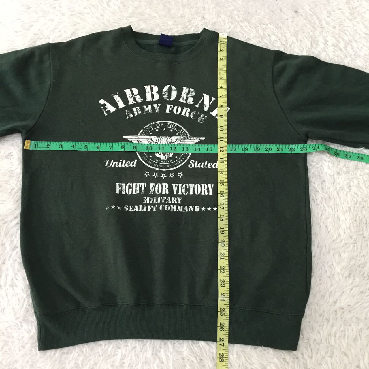 Japanese Brand Airborne Army Force New Wave Club hoodie Size US L / EU 52-54 / 3 - 3 Thumbnail