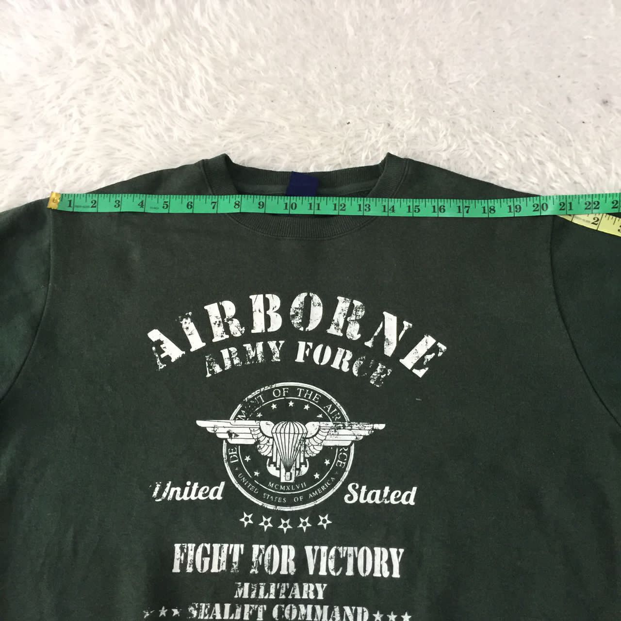 Japanese Brand Airborne Army Force New Wave Club hoodie Size US L / EU 52-54 / 3 - 4 Thumbnail