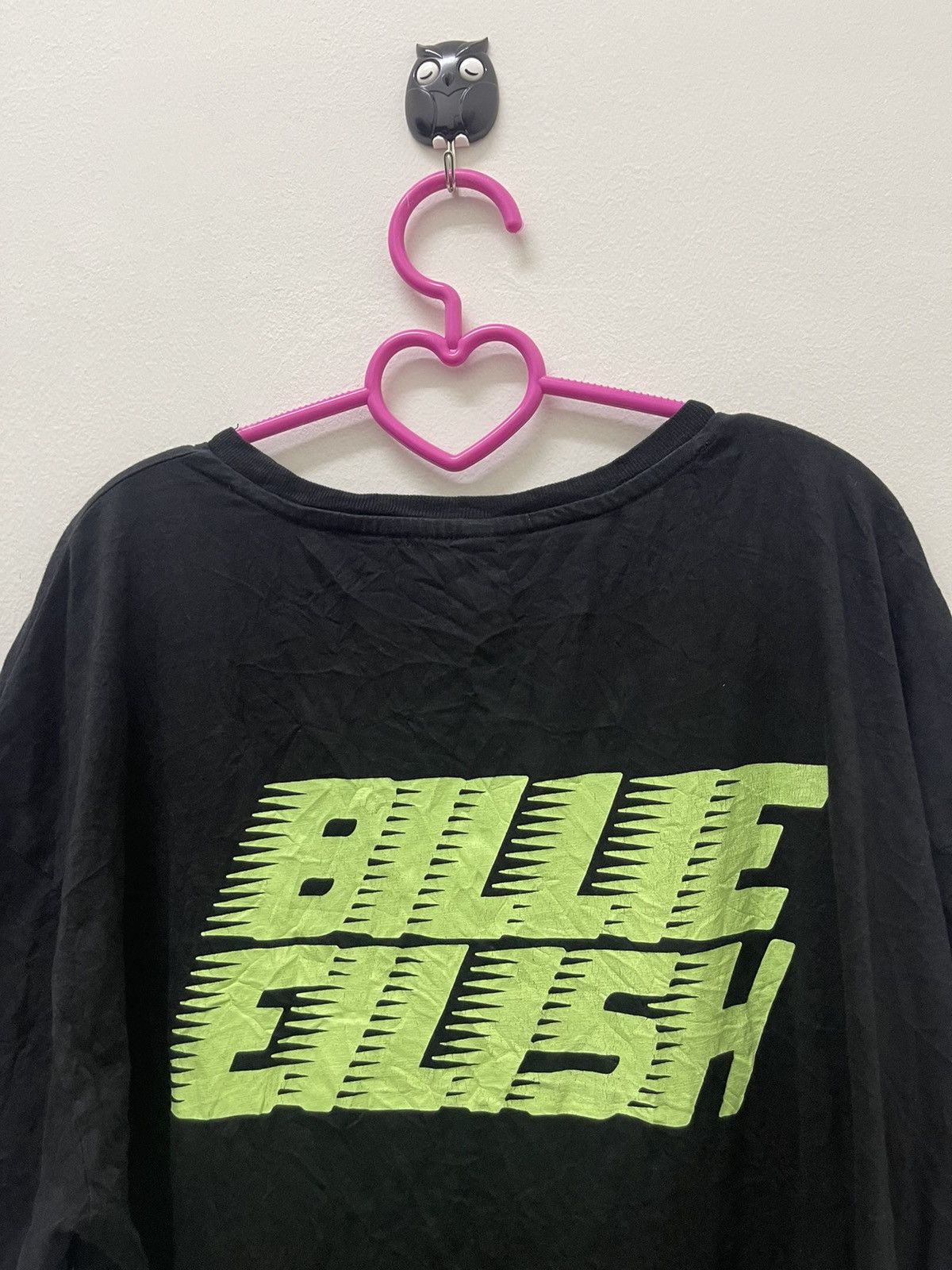 Billie Eilish Rare BILLIE EILISH Lash Music Tour Tee Size US M / EU 48-50 / 2 - 2 Thumbnail