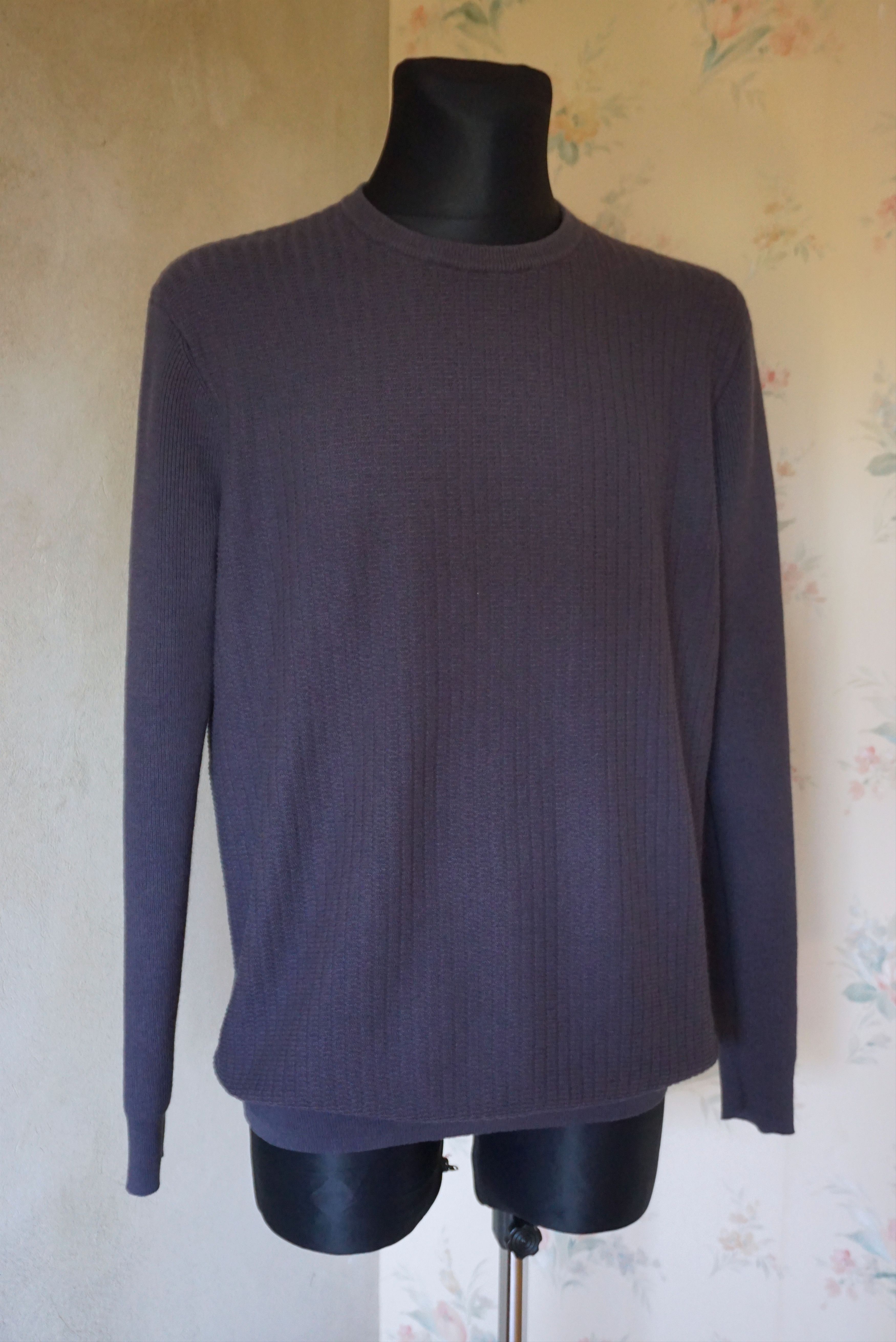 Designer Nigel Hall cashmere blend L Large casual jumper pullover Size US L / EU 52-54 / 3 - 9 Thumbnail