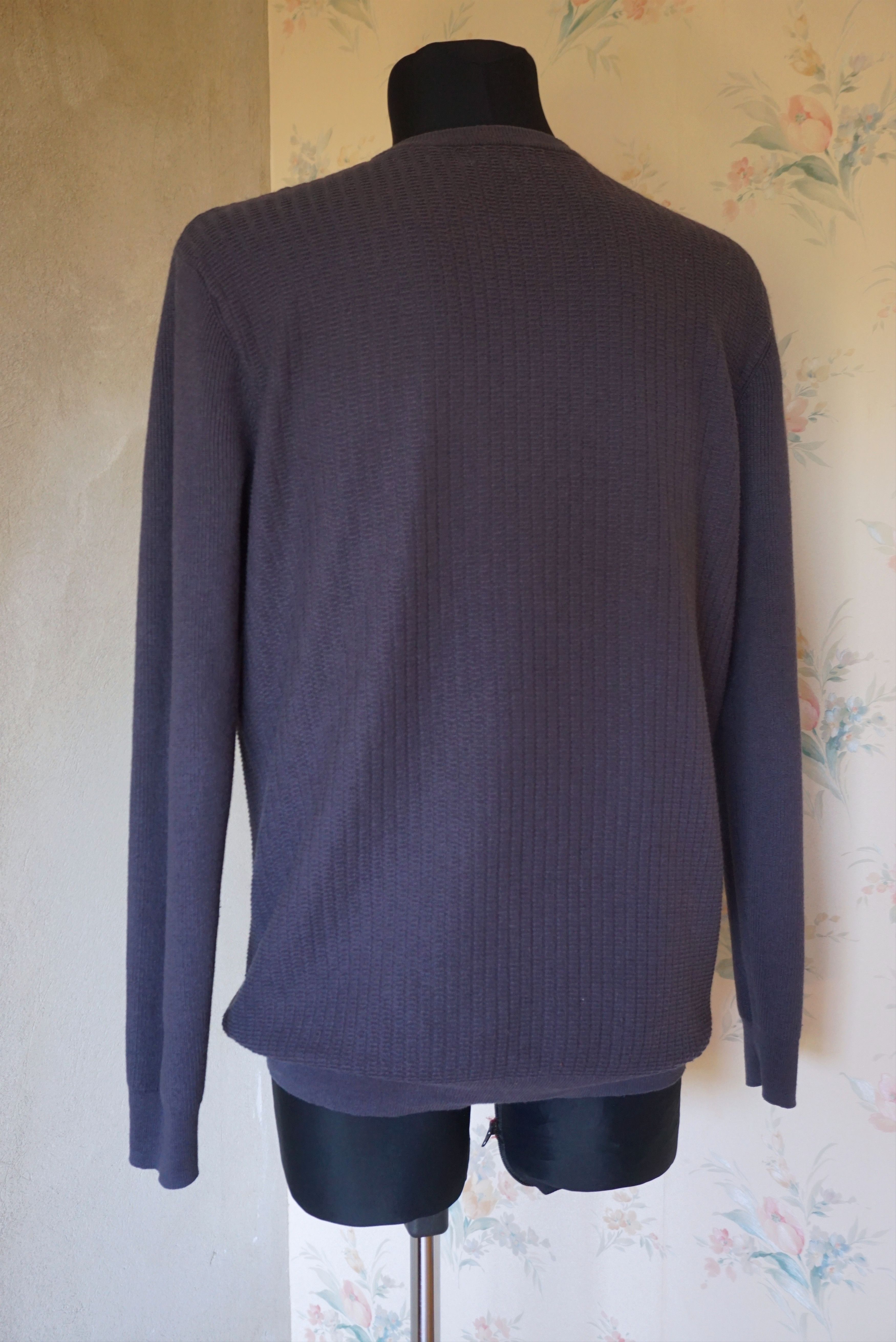 Designer Nigel Hall cashmere blend L Large casual jumper pullover Size US L / EU 52-54 / 3 - 12 Thumbnail