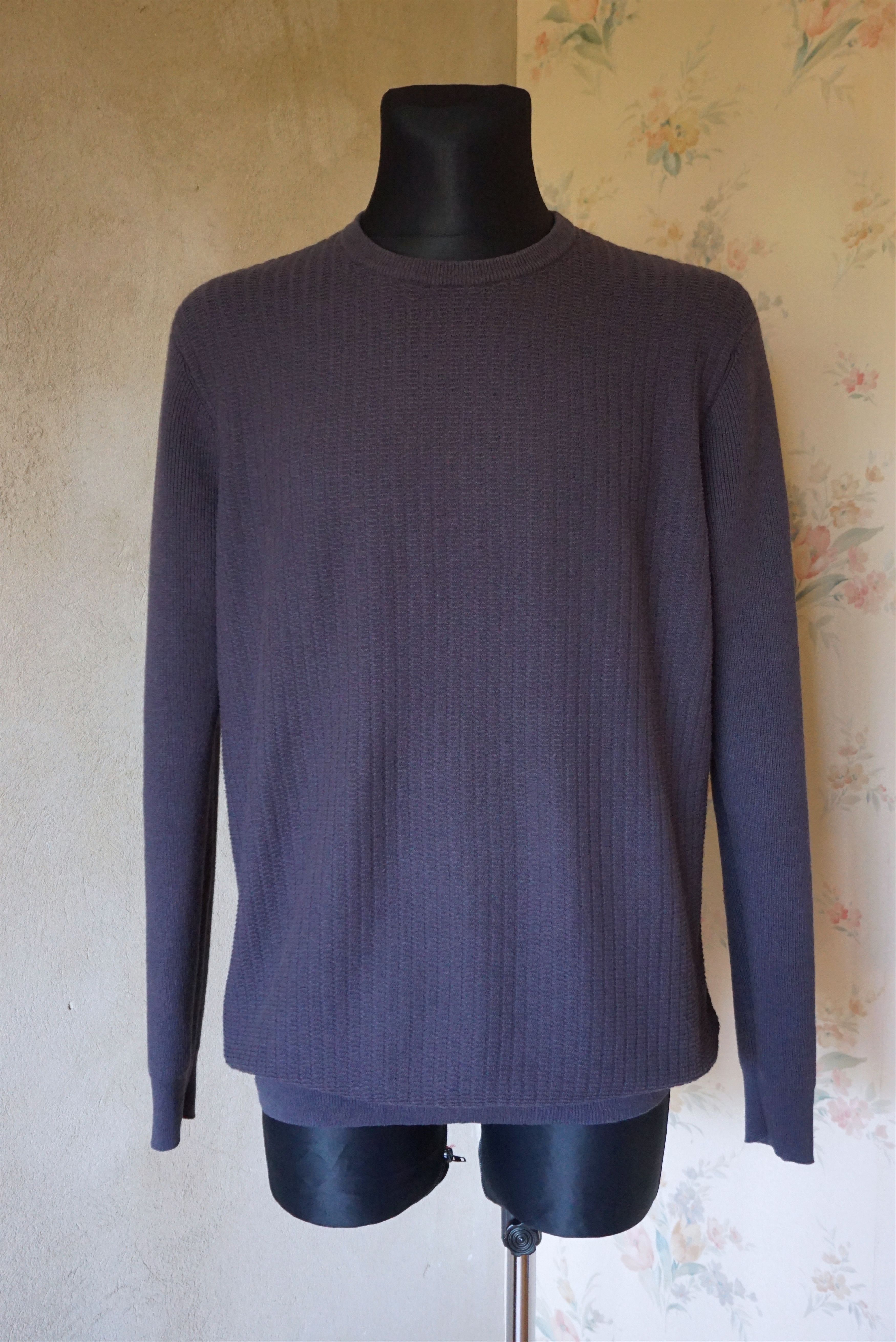 Designer Nigel Hall cashmere blend L Large casual jumper pullover Size US L / EU 52-54 / 3 - 3 Thumbnail