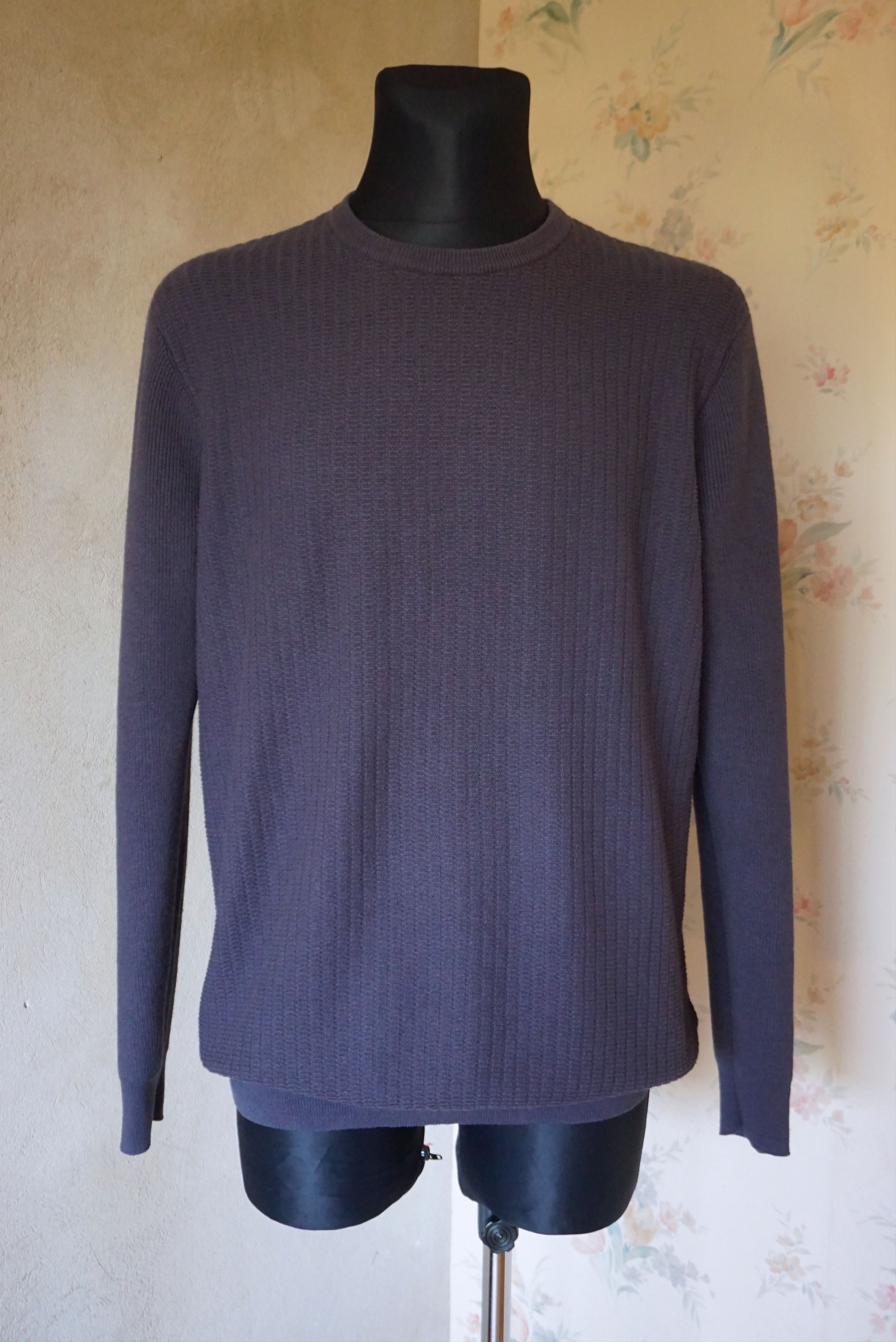 Designer Nigel Hall cashmere blend L Large casual jumper pullover Size US L / EU 52-54 / 3 - 6 Thumbnail