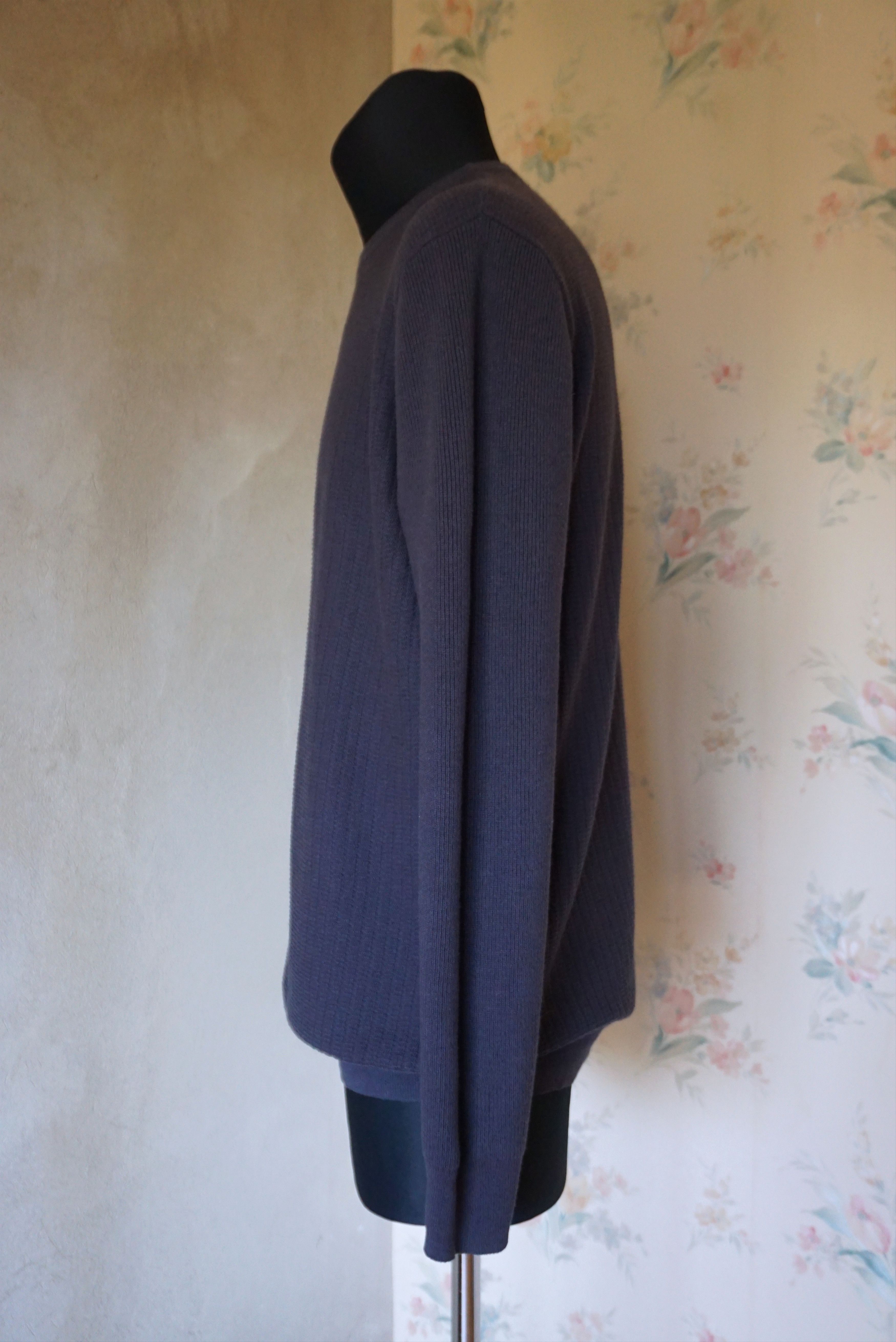 Designer Nigel Hall cashmere blend L Large casual jumper pullover Size US L / EU 52-54 / 3 - 10 Thumbnail