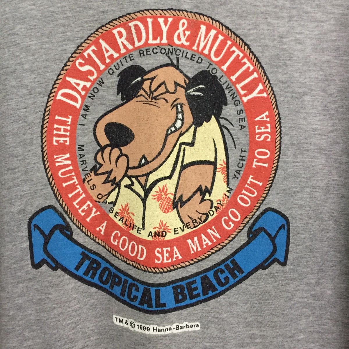 Cartoon Network © 1999 Hanna Barbera Classic Collection Muttley Cartoon tee Size US L / EU 52-54 / 3 - 4 Thumbnail