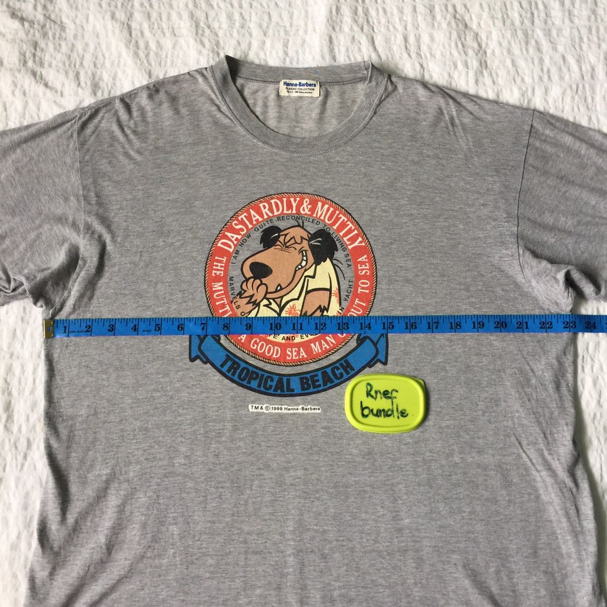 Cartoon Network © 1999 Hanna Barbera Classic Collection Muttley Cartoon tee Size US L / EU 52-54 / 3 - 16 Thumbnail