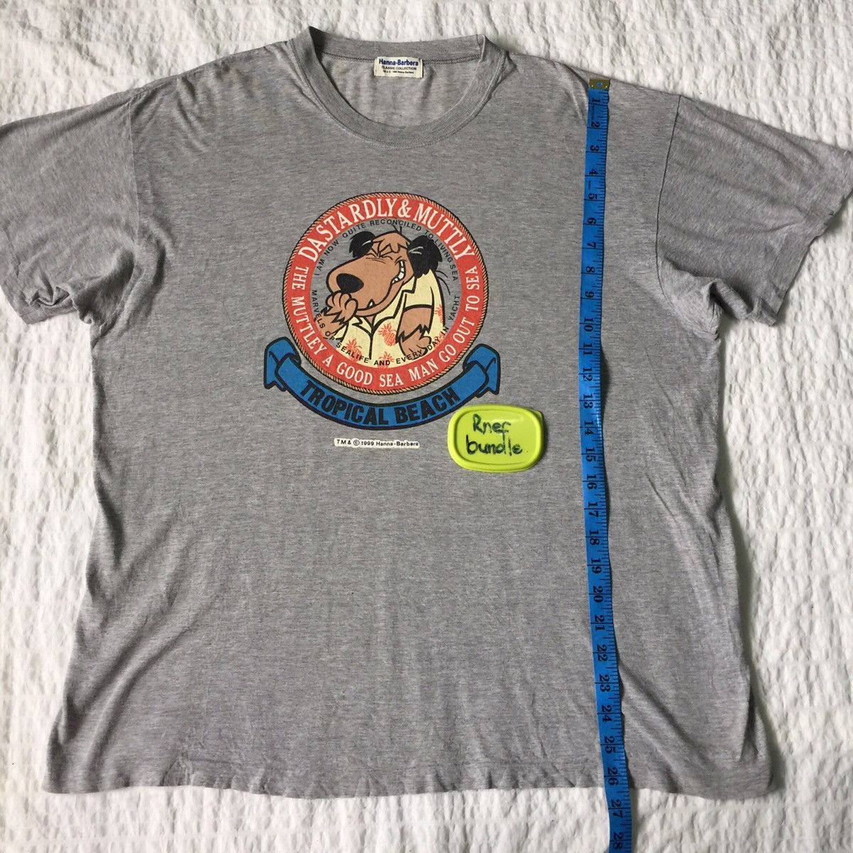 Cartoon Network © 1999 Hanna Barbera Classic Collection Muttley Cartoon tee Size US L / EU 52-54 / 3 - 17 Thumbnail
