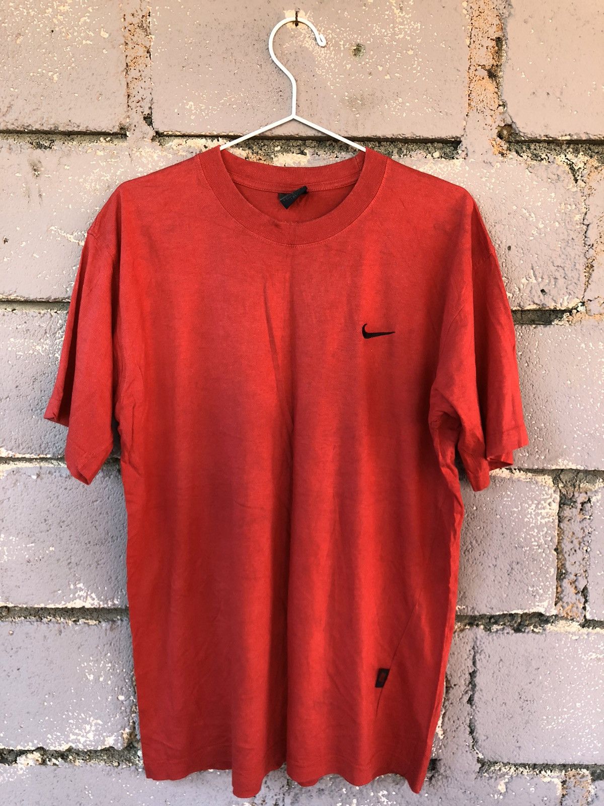 Nike Rare 90s Vintage NIKE Embroidered Sewn Big Logo Shirt Size US XL / EU 56 / 4 - 2 Thumbnail
