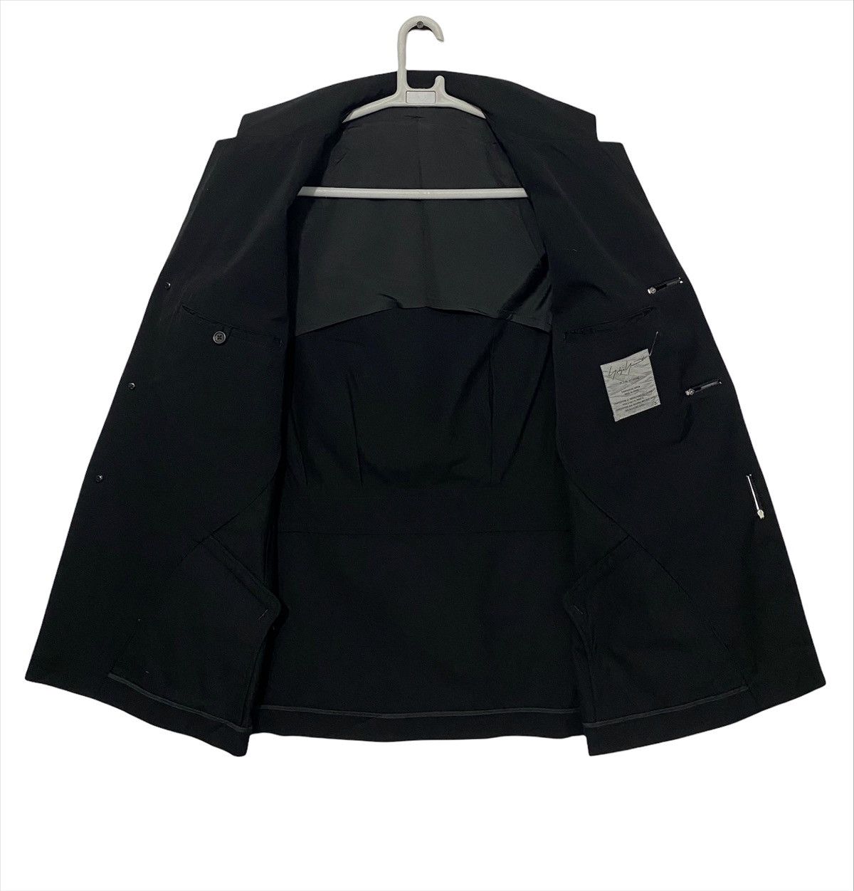 Yohji Yamamoto 🔥🔥Yohji Yamamoto signature men japan black jackets Size US L / EU 52-54 / 3 - 8 Thumbnail