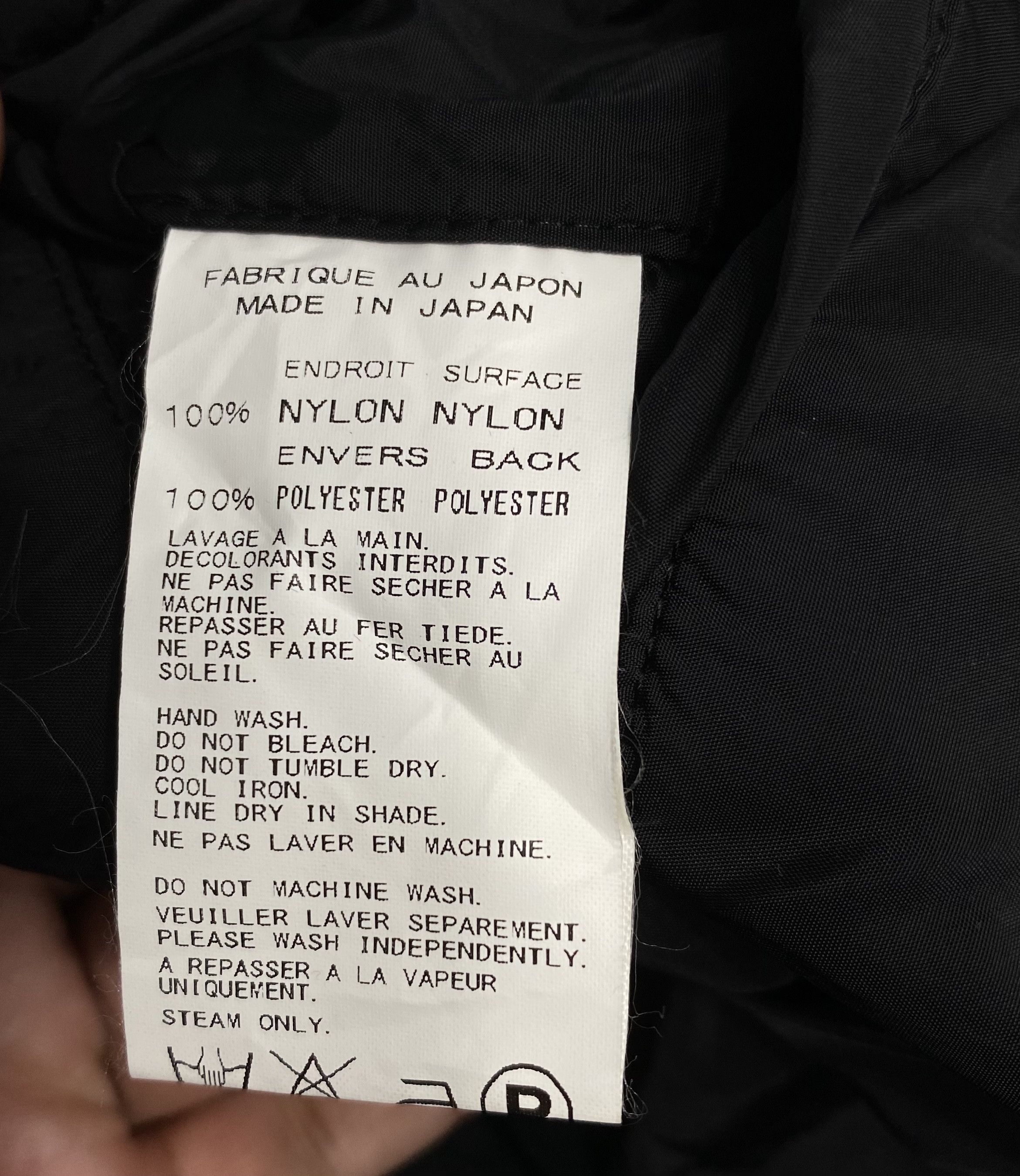 Yohji Yamamoto 🔥🔥Yohji Yamamoto signature men japan black jackets Size US L / EU 52-54 / 3 - 12 Thumbnail