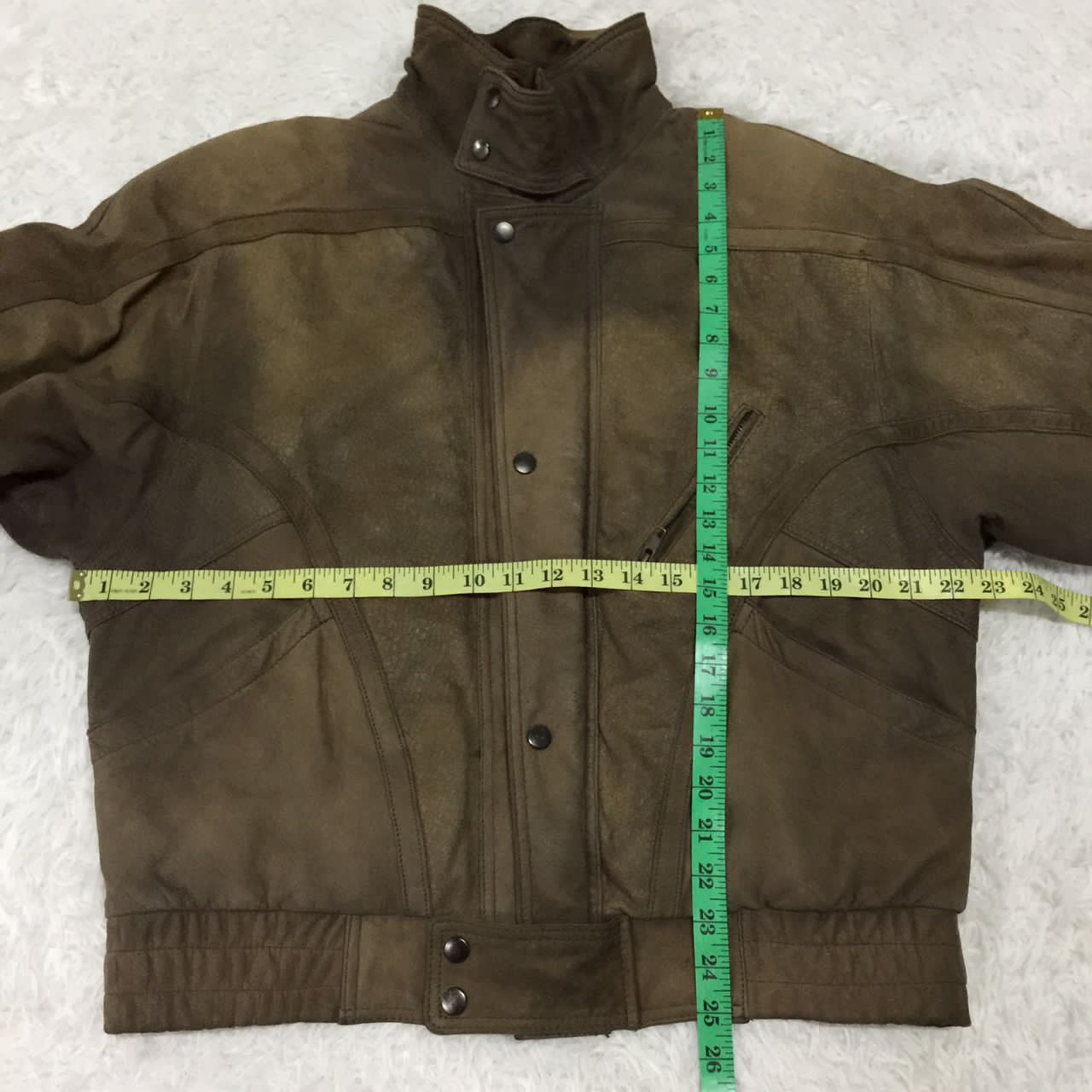 Saxony Saxony genuine leather jacket thermolite jacket Size US L / EU 52-54 / 3 - 3 Thumbnail