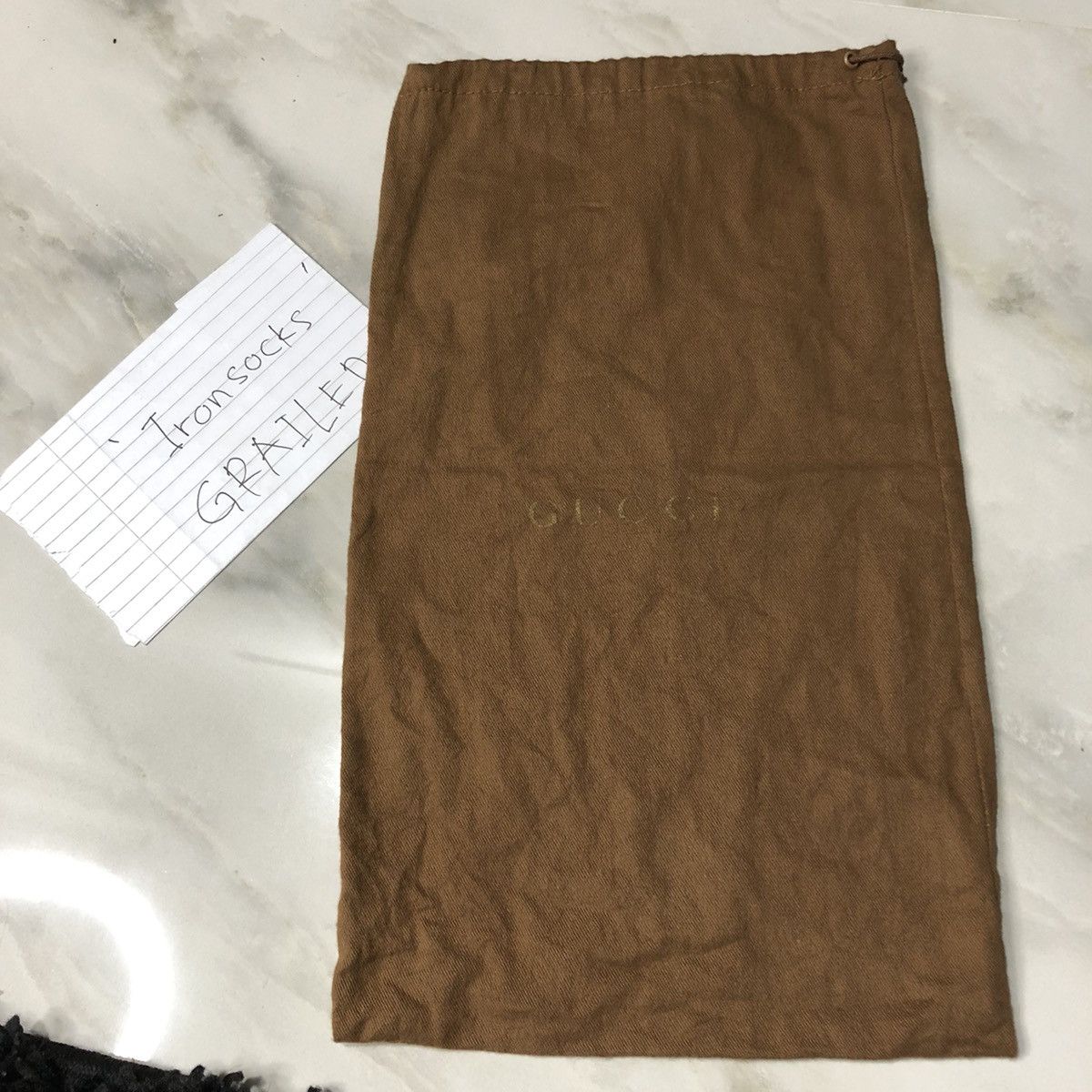 Gucci Vintage Gucci Dustbag Made In Italy Size ONE SIZE - 4 Thumbnail