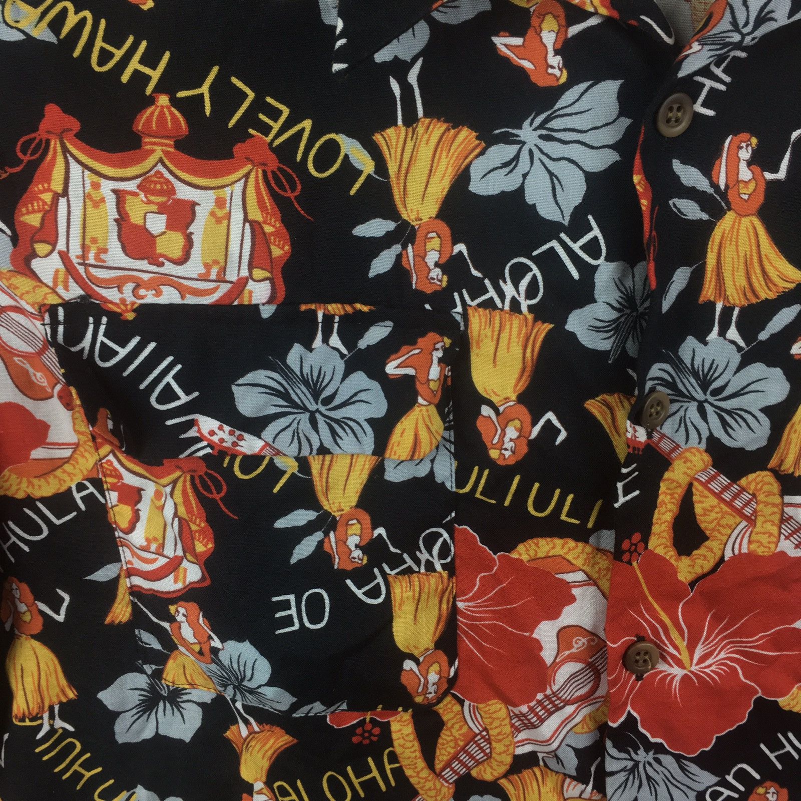 Sun Surf Rayon Hawaii Aloha Shirt Size US L / EU 52-54 / 3 - 4 Thumbnail