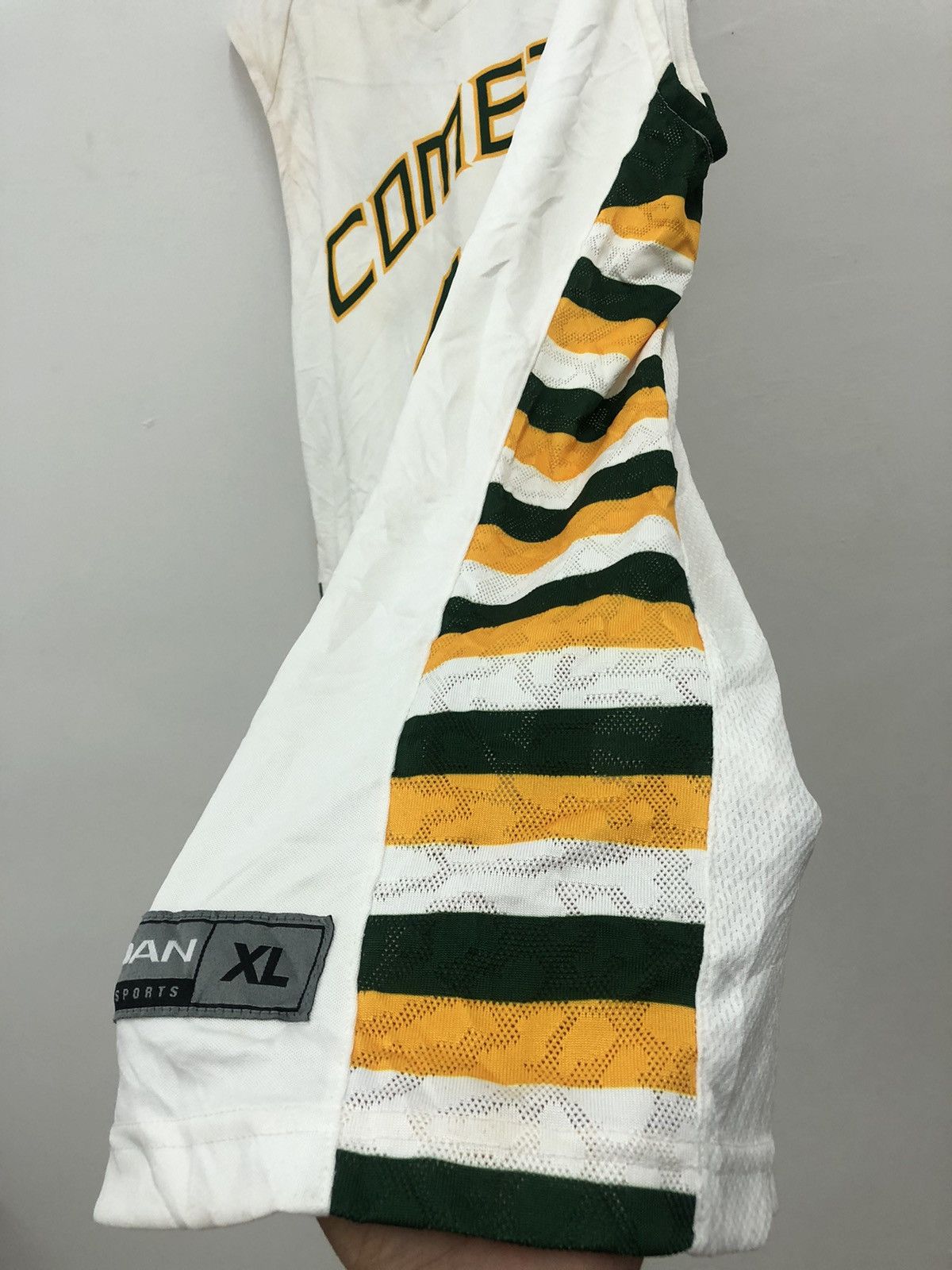 Jordan Brand Rare Nike Comets 42 Air Jordan Basketball Jersey Size US XL / EU 56 / 4 - 2 Thumbnail