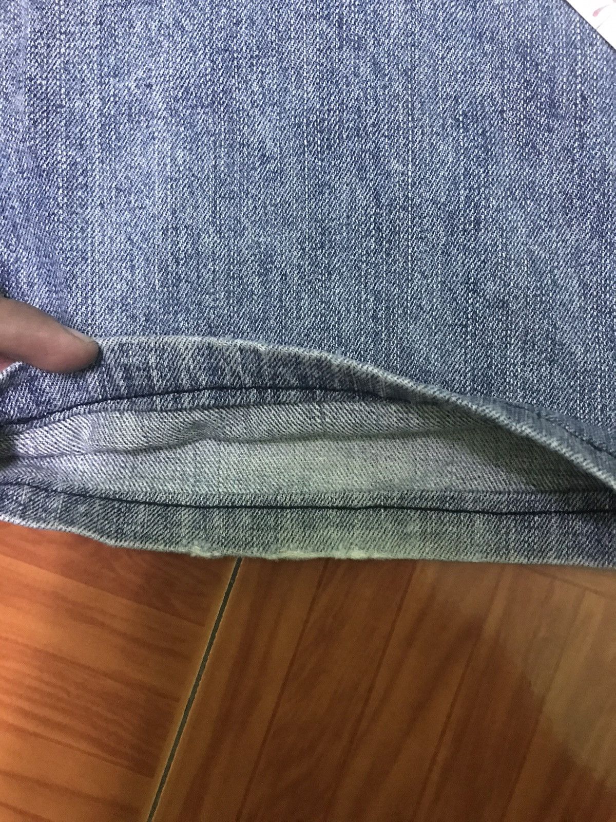 Levi's Distressed Patchwork Jeans Red Floral Repair Vtg Straight Size US 38 / EU 54 - 14 Thumbnail