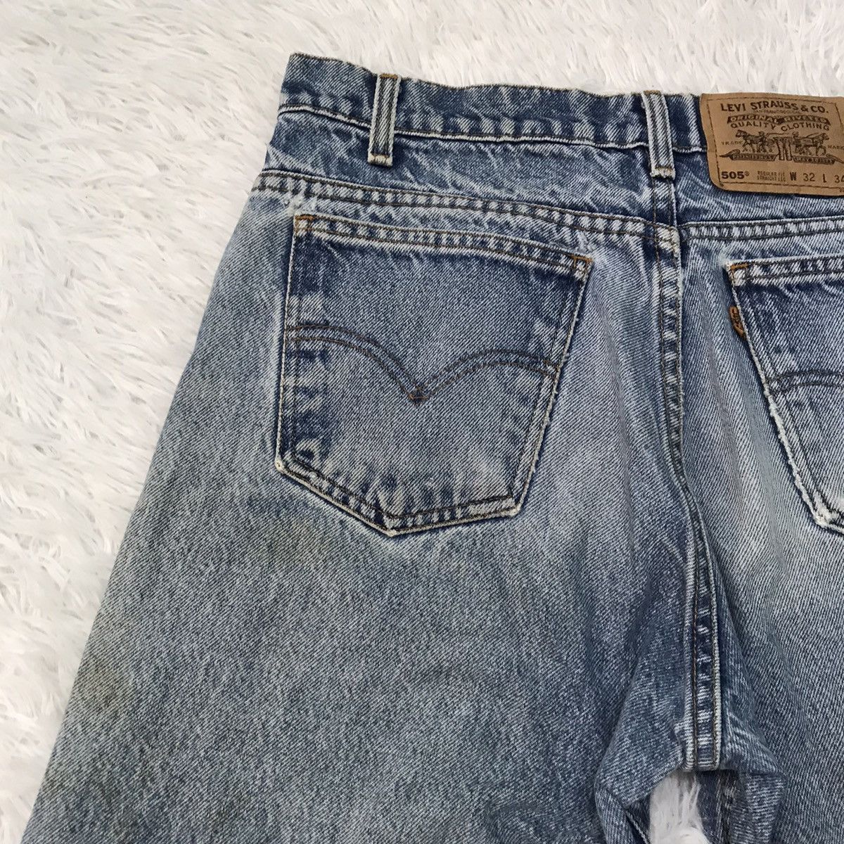 Levi's Levi’s 505 Orange Tab Pants Size US 31 - 22 Thumbnail