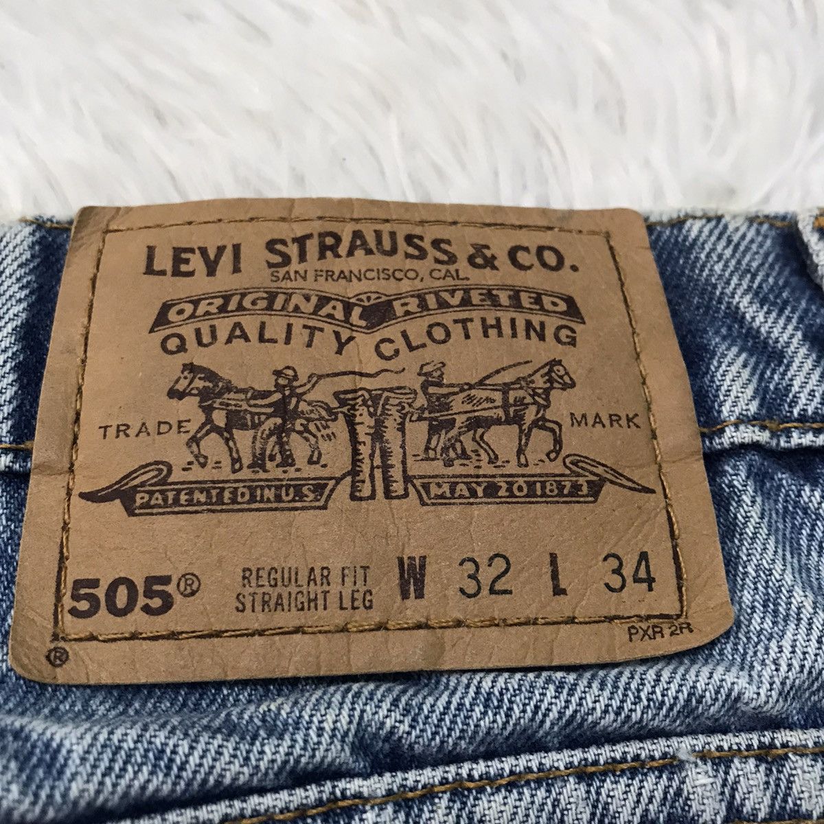 Levi's Levi’s 505 Orange Tab Pants Size US 31 - 18 Thumbnail